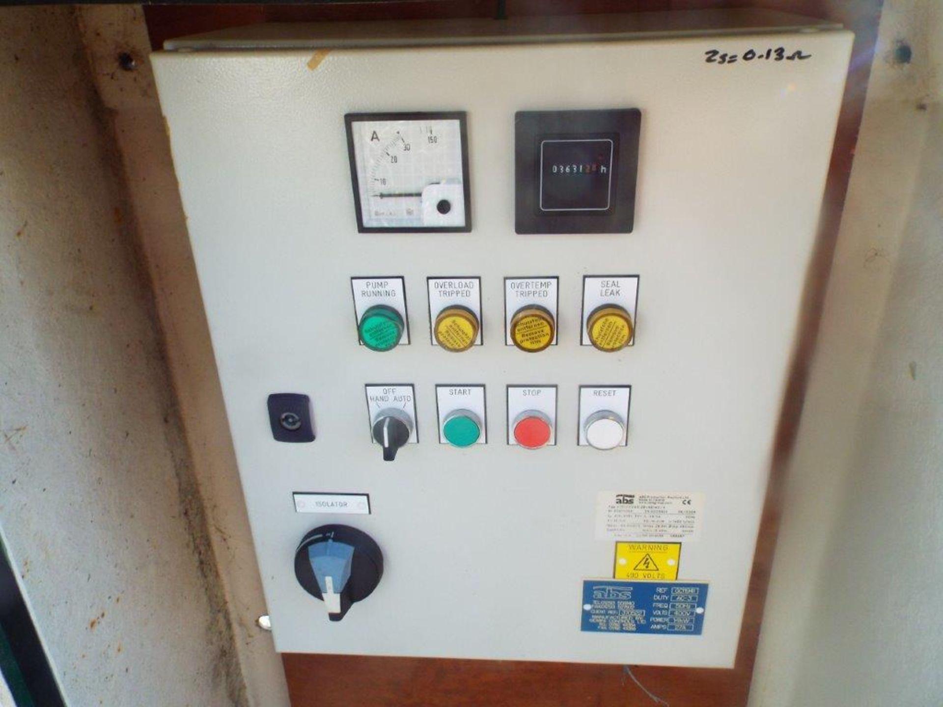 3 x Heavy Duty Electrical Boxes with 400V Control Panels - Image 7 of 12