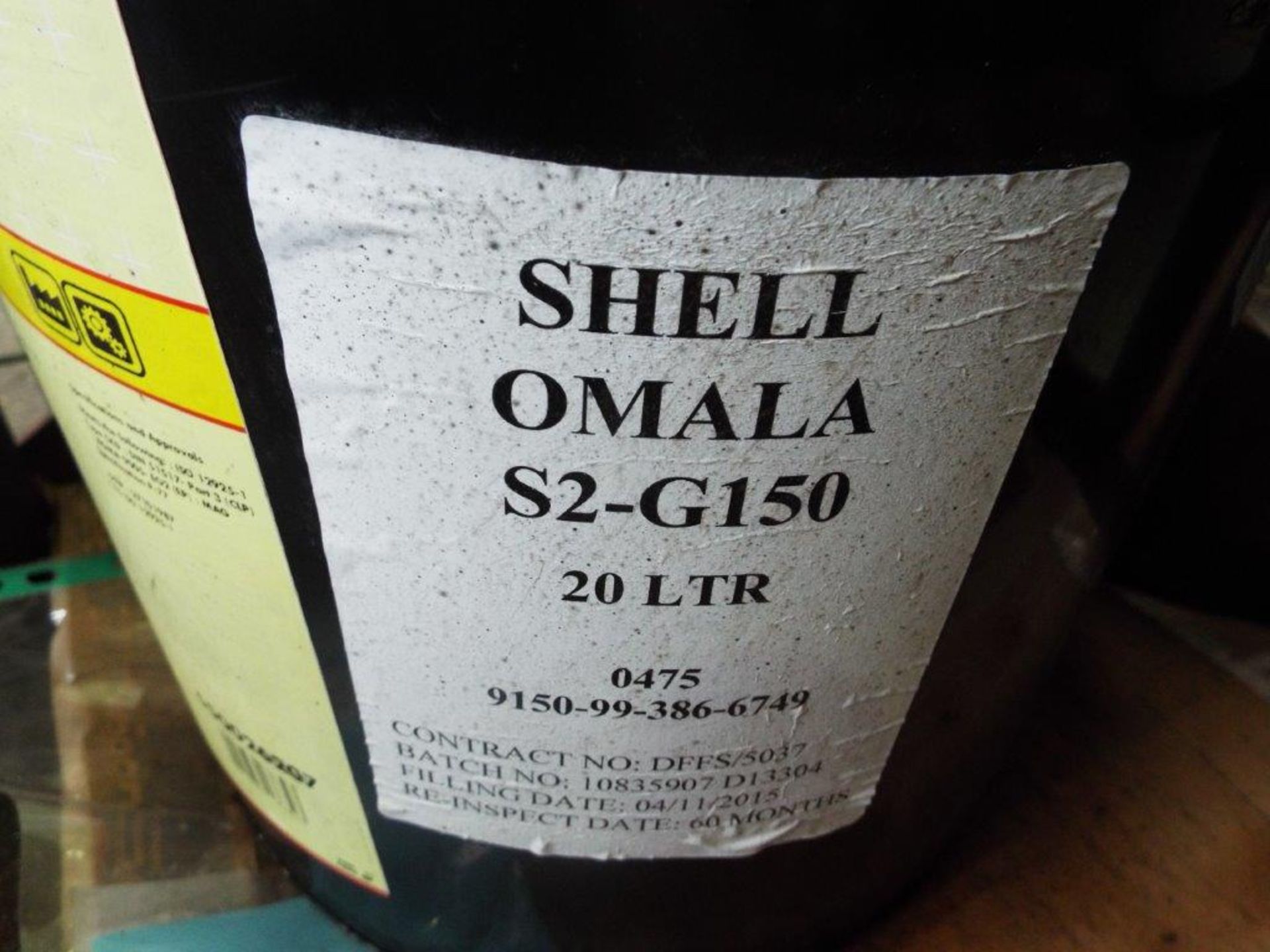 5 x Unissued 20L Drums of Shell Omala S2G 150 Industrial Gear and Bearing Oil - Image 3 of 4