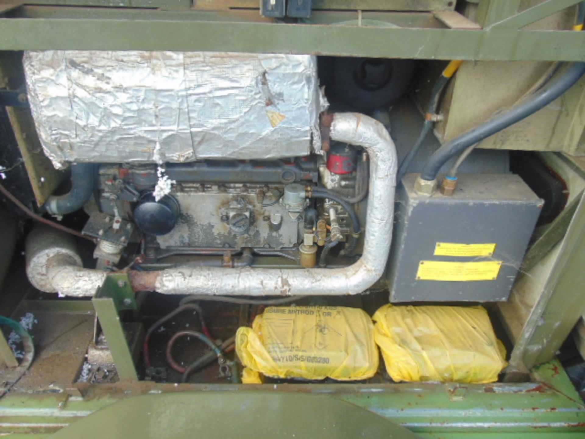 Ex Uk Royal Air Force Trailer Mounted 25 KVA Generator - Image 6 of 10