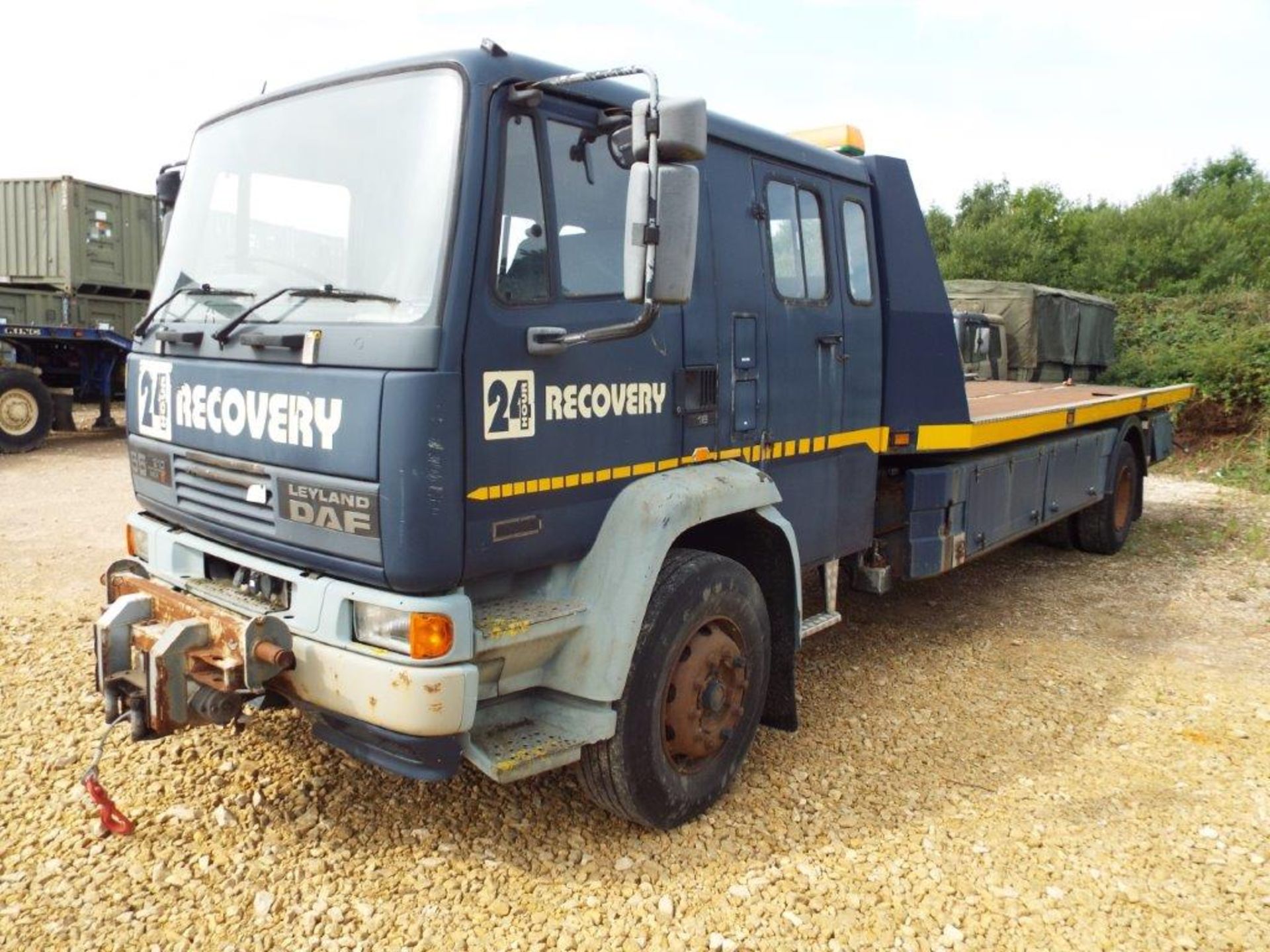 Leyland DAF 55 210 Crew Cab 18T Tilt and Slide Recovery Vehicle with Underlift and 2 x Winches - Image 3 of 32