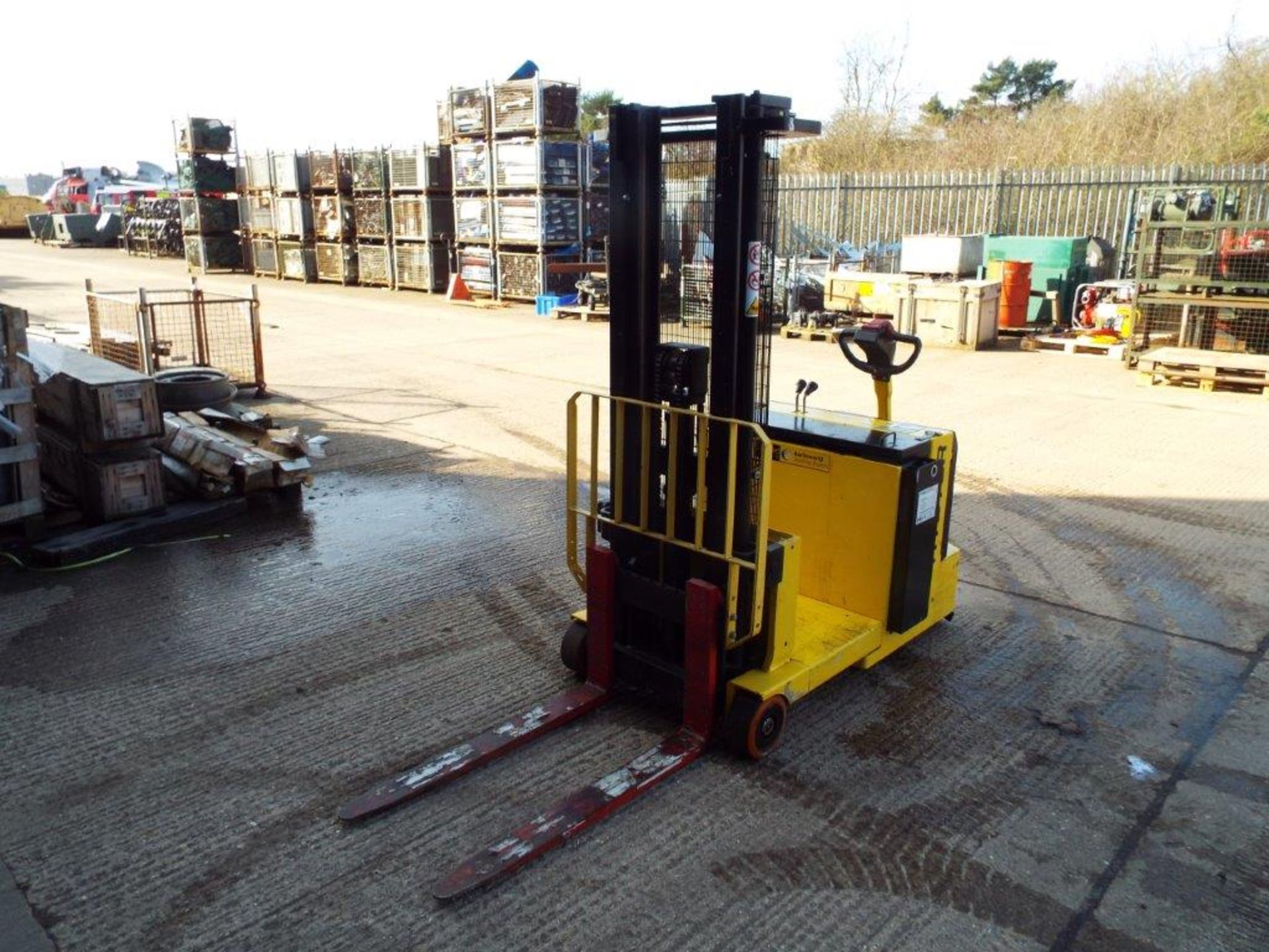 Hyster S1.2C Electric Counterbalanced Pedestrian Stacker - ONLY 24.6 hours! - Image 4 of 25