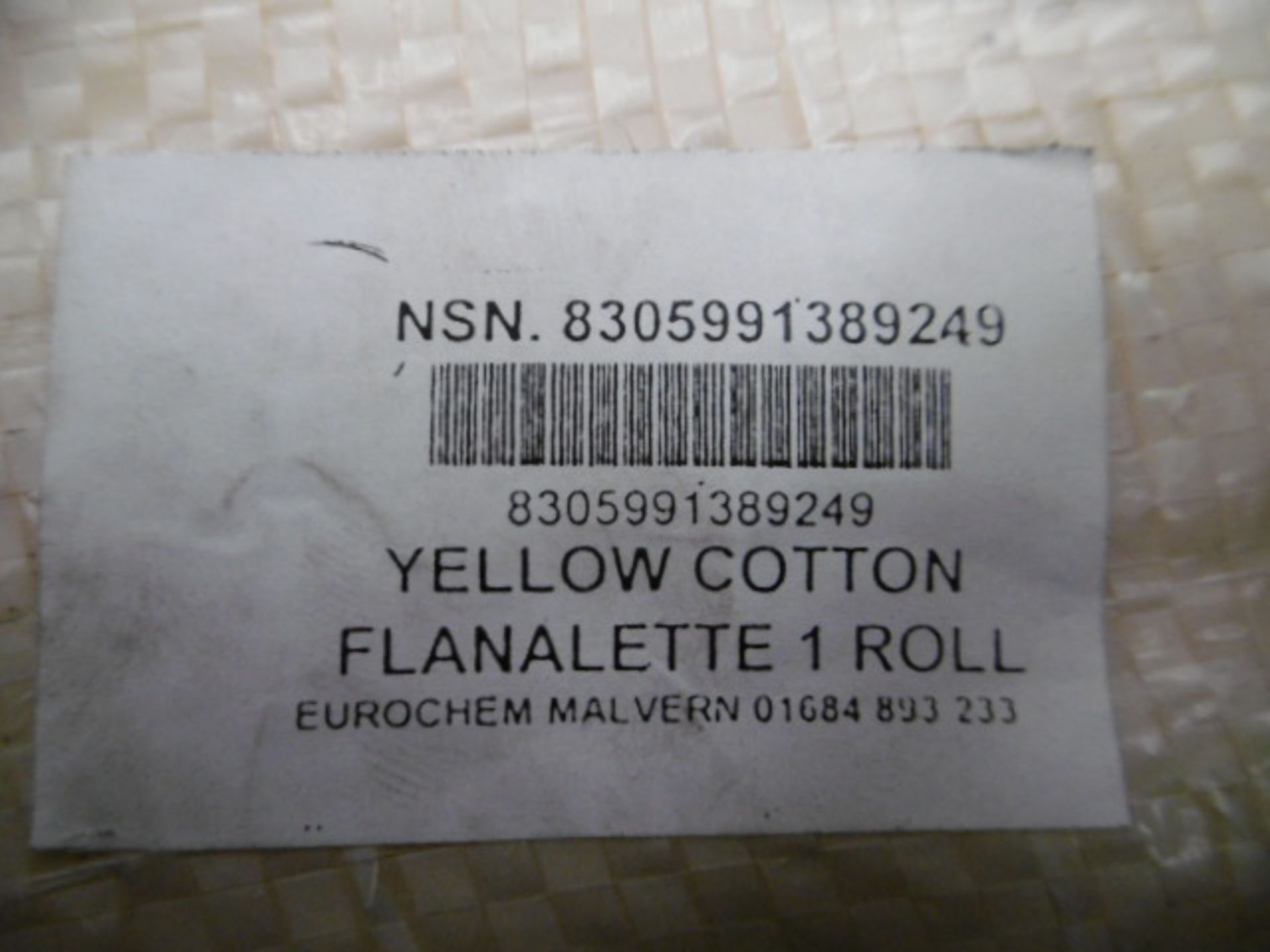 1m x 40m Roll of Cotton Polishing Flanalette - Image 4 of 6
