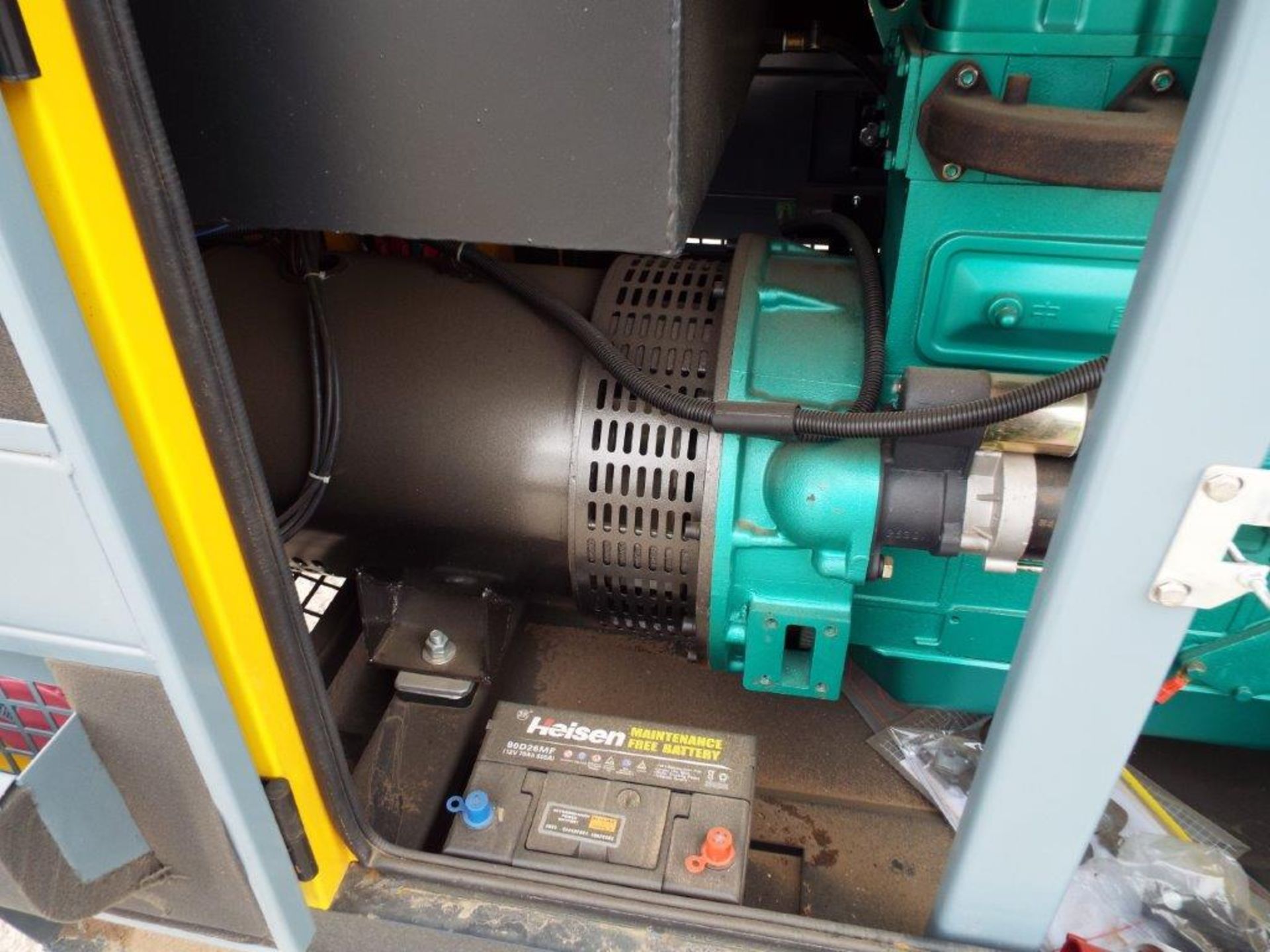 UNISSUED WITH TEST HOURS ONLY 30 KVA 3 Phase Silent Diesel Generator Set - Image 14 of 20