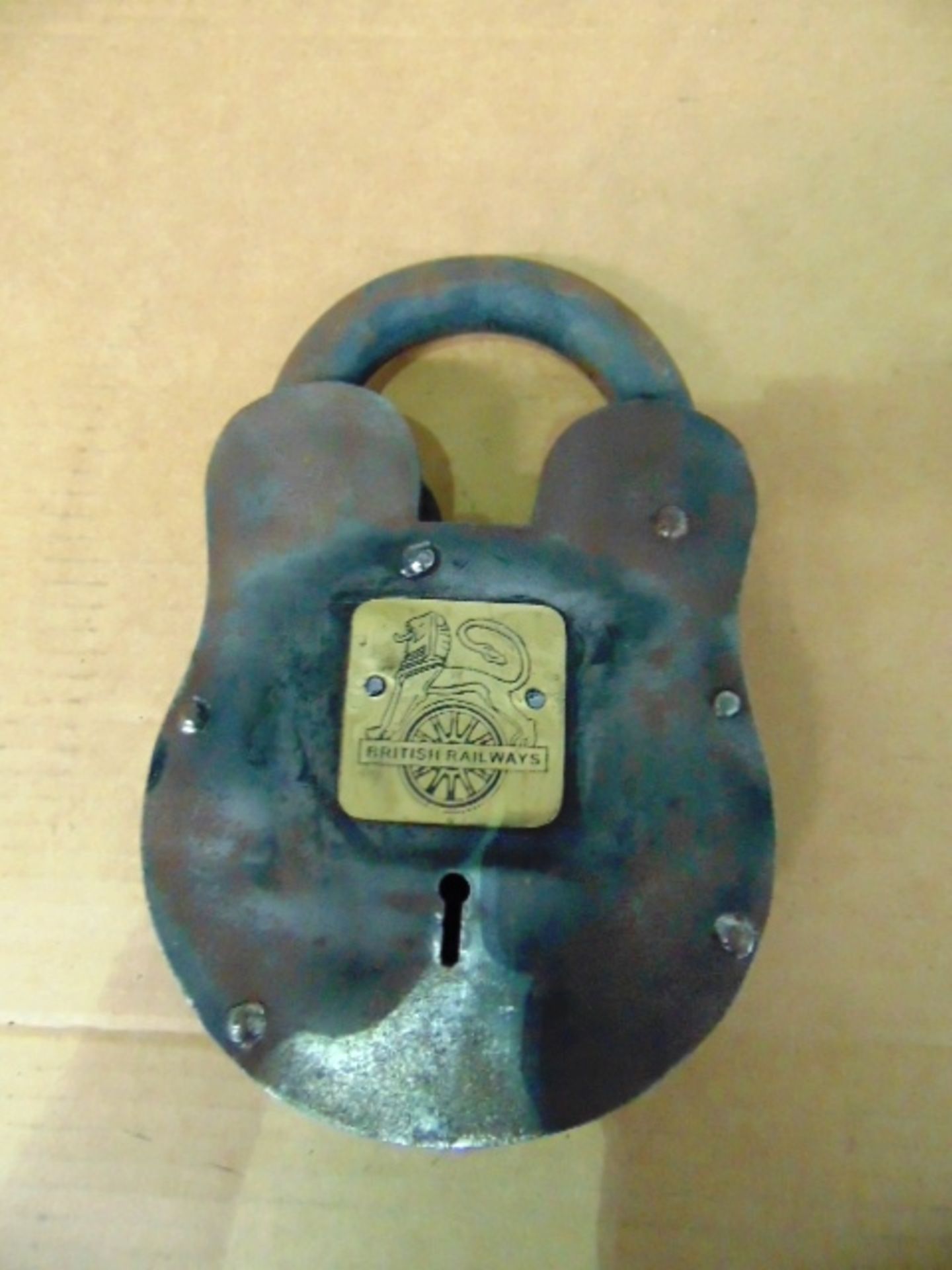 Reproduction British Railways 8 1/2" Padlock - Image 2 of 7