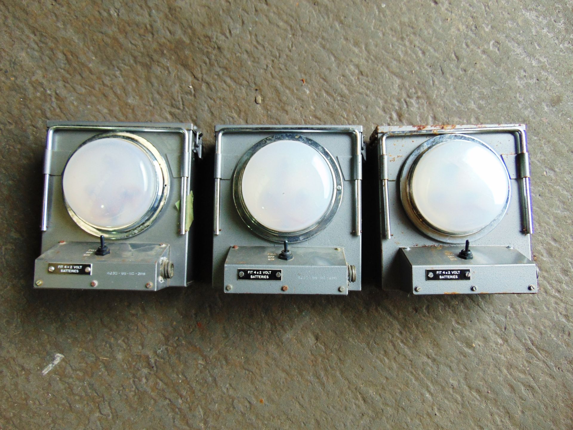 3 x Portable Work Lights