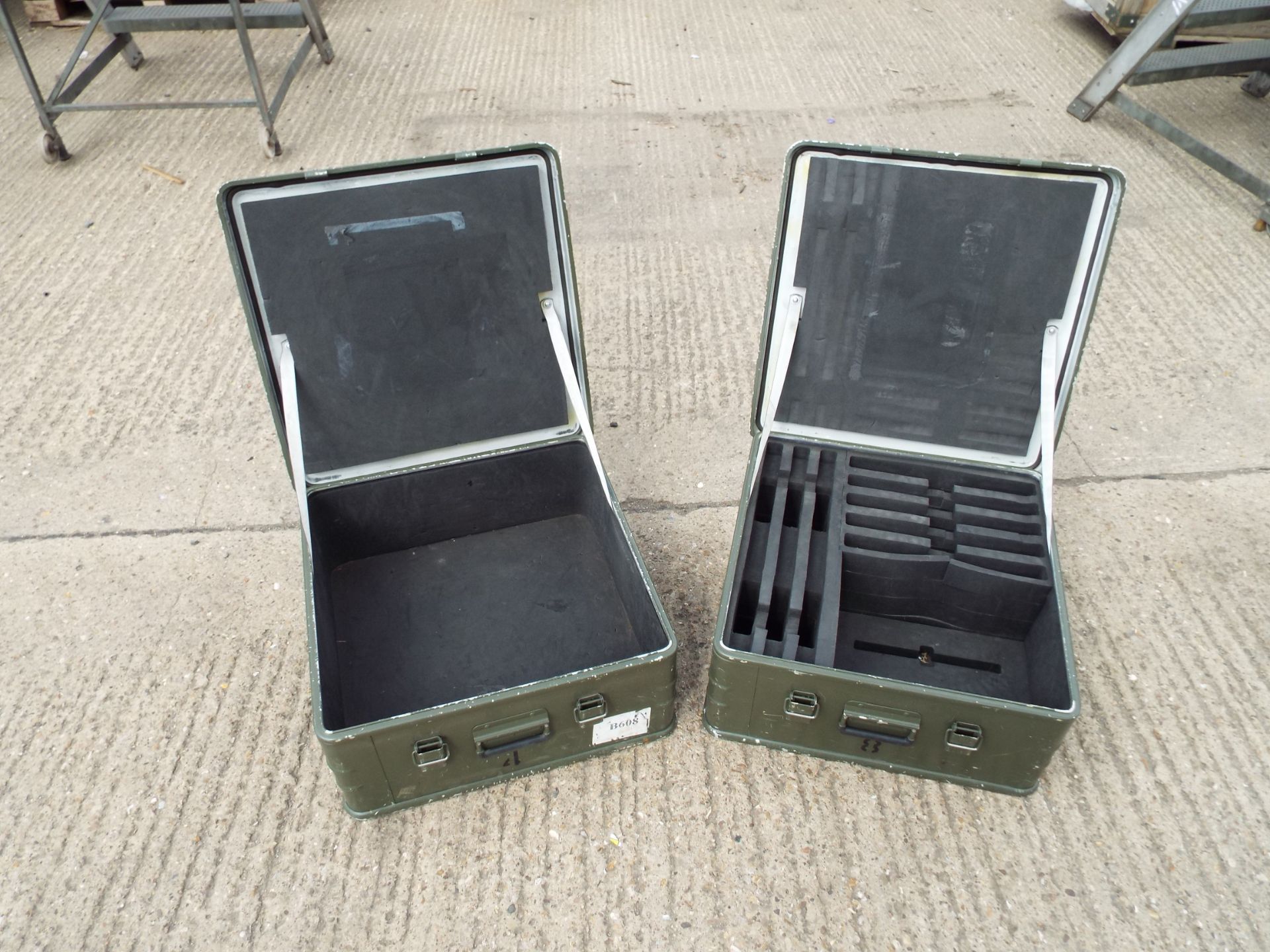 2 x Heavy Duty Zarges Aluminium Cases - Bild 2 aus 8