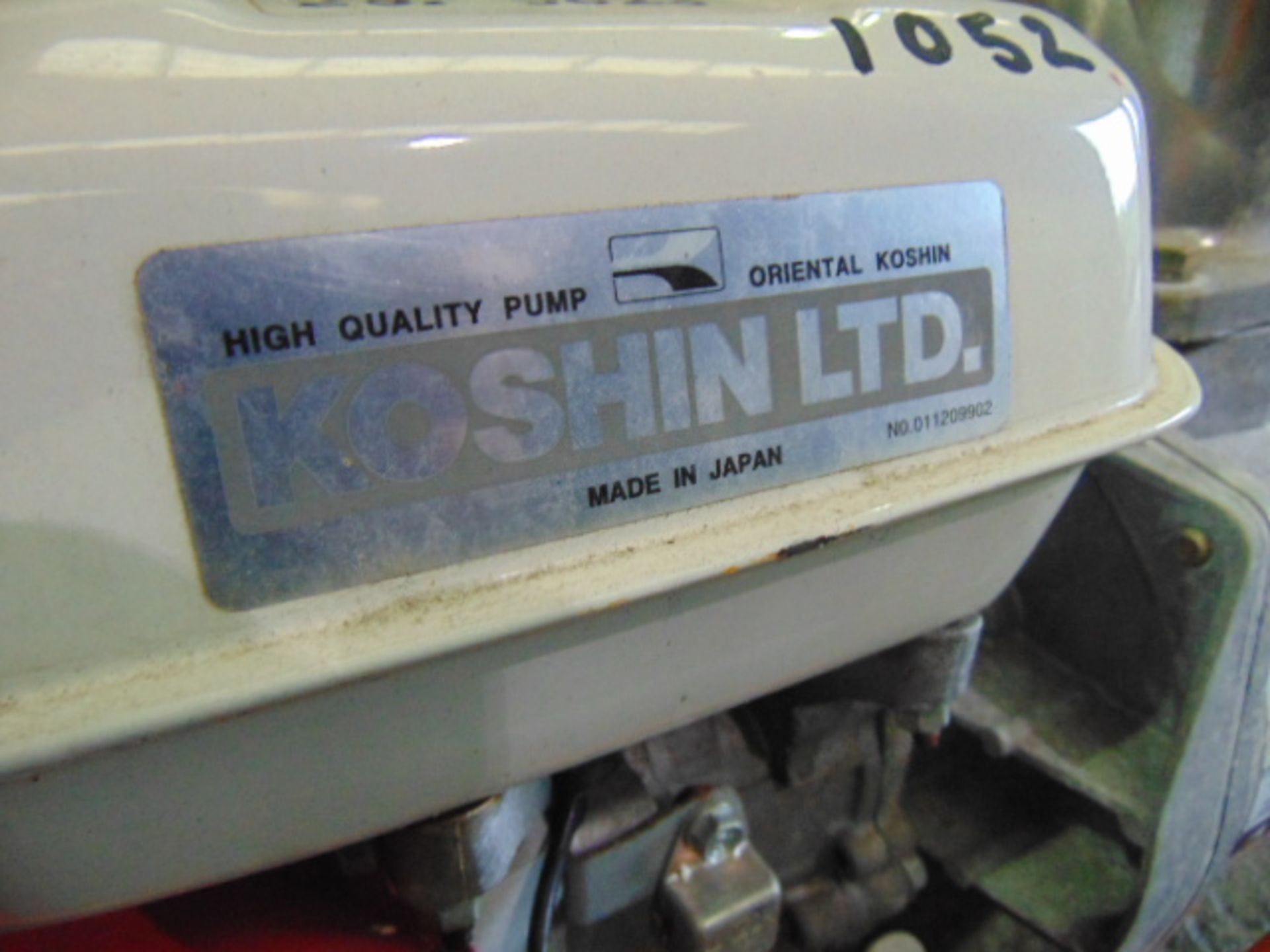 SEH-80X Honda Powered Koshin Water Pump - Image 8 of 8