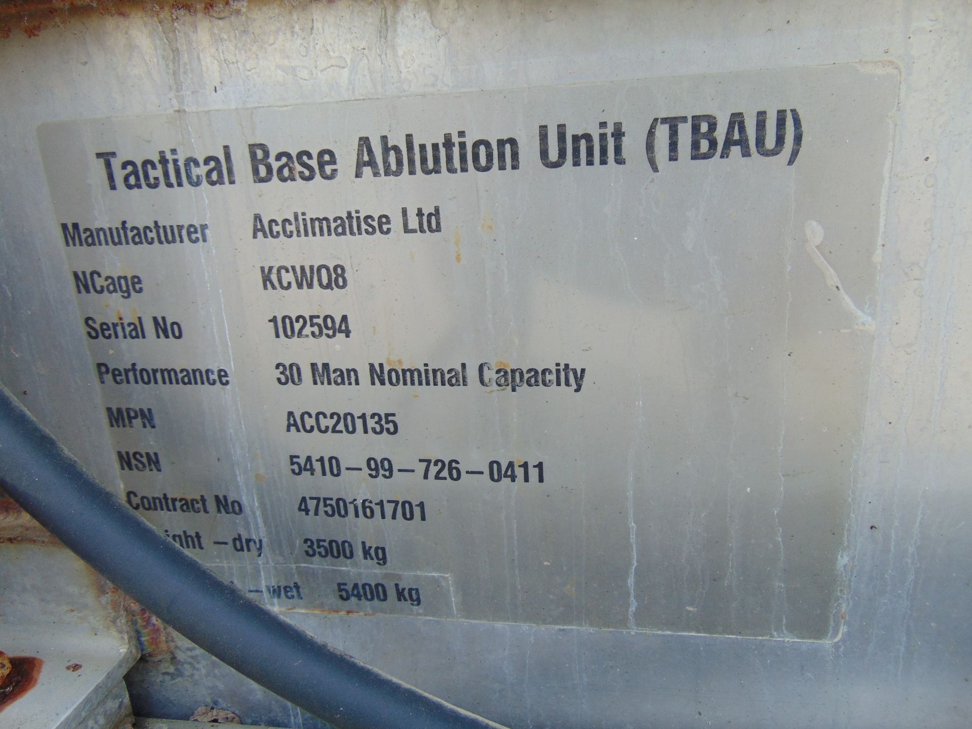 Acclimatise Tactical Base Ablution Unit - Bild 37 aus 38