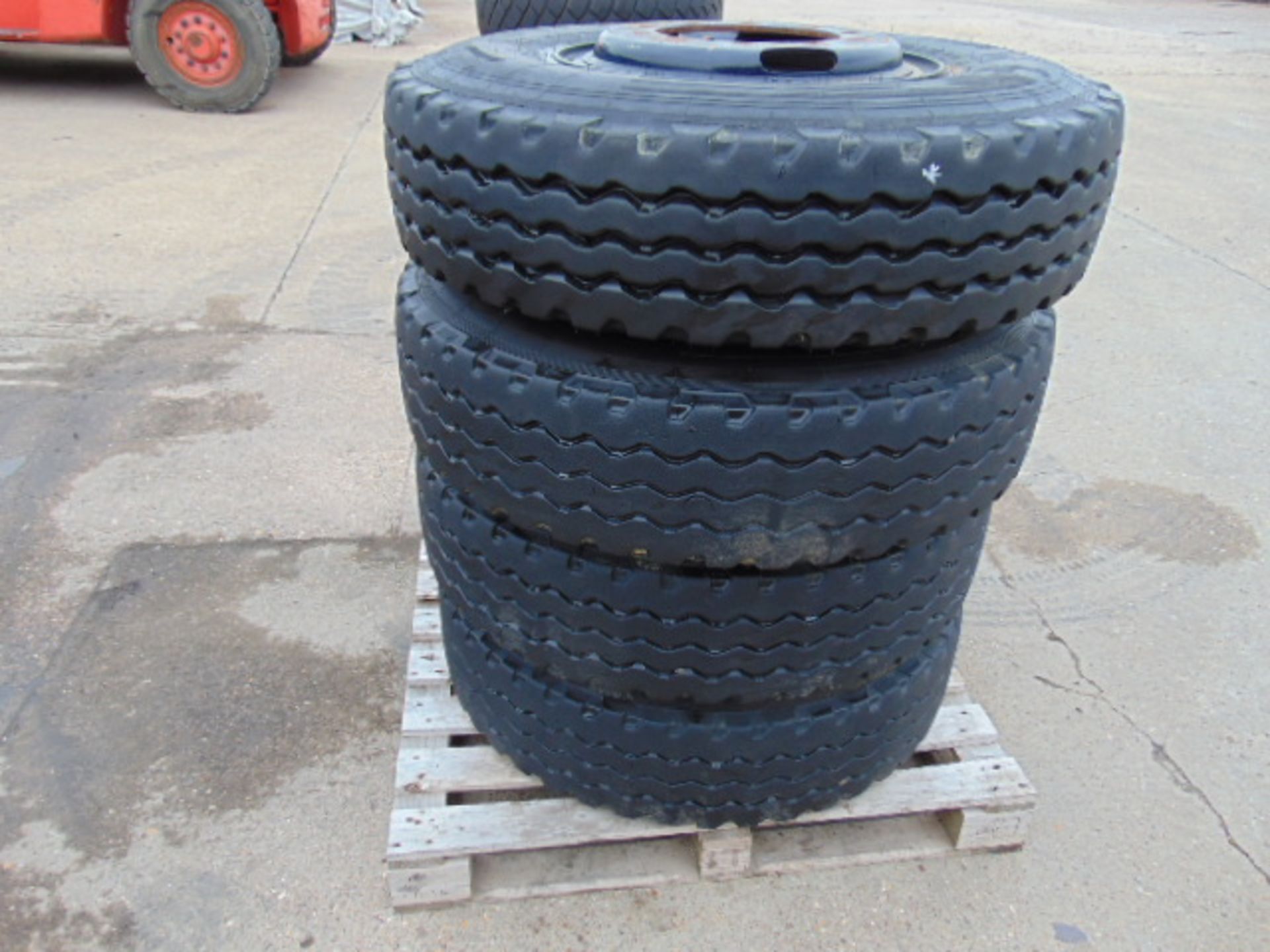 4 x Continental HSC 12.00 R20 Construction Tyres