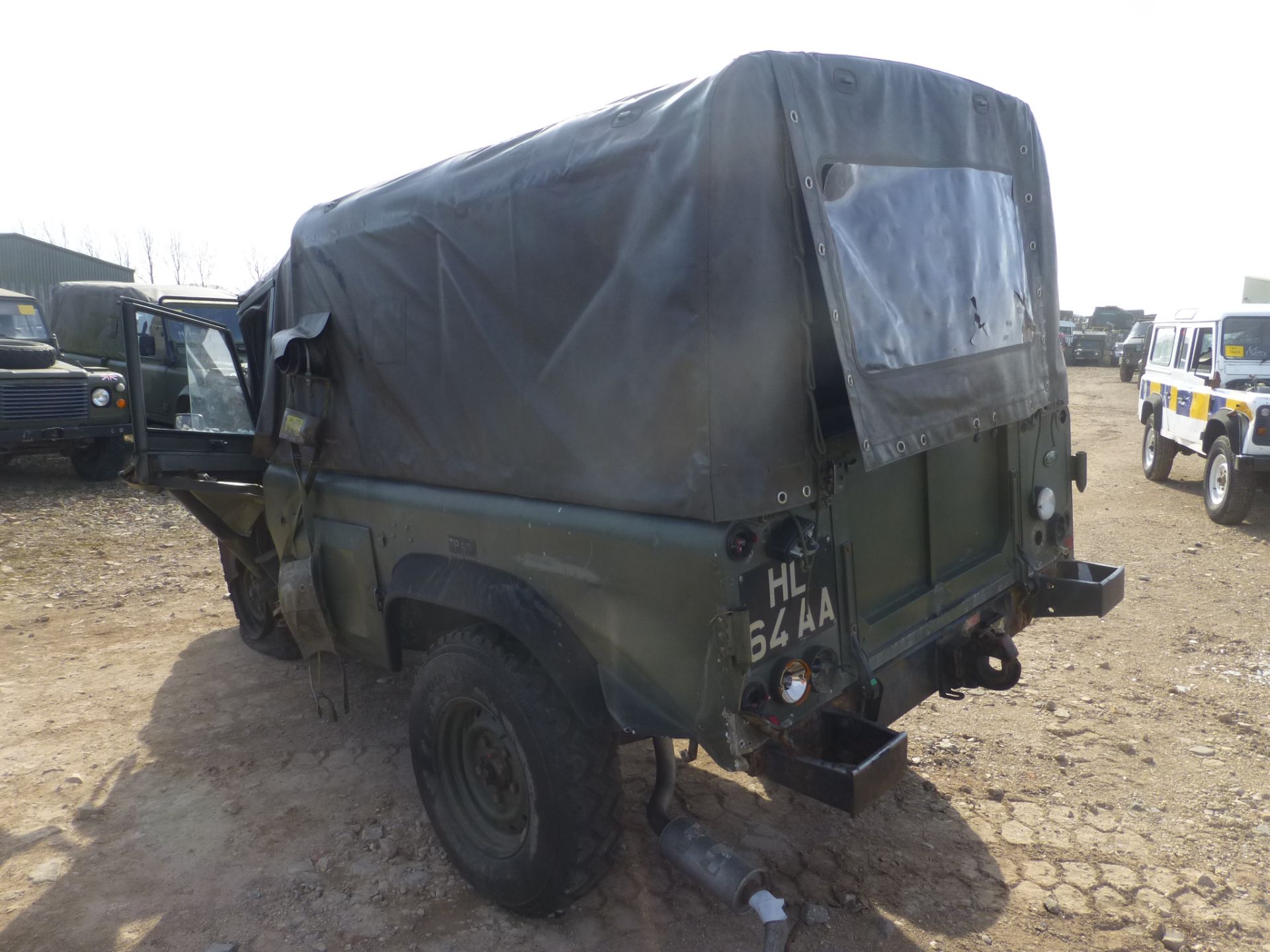 Land Rover Wolf 110 Soft Top suitable for spares or repairs - Image 6 of 12