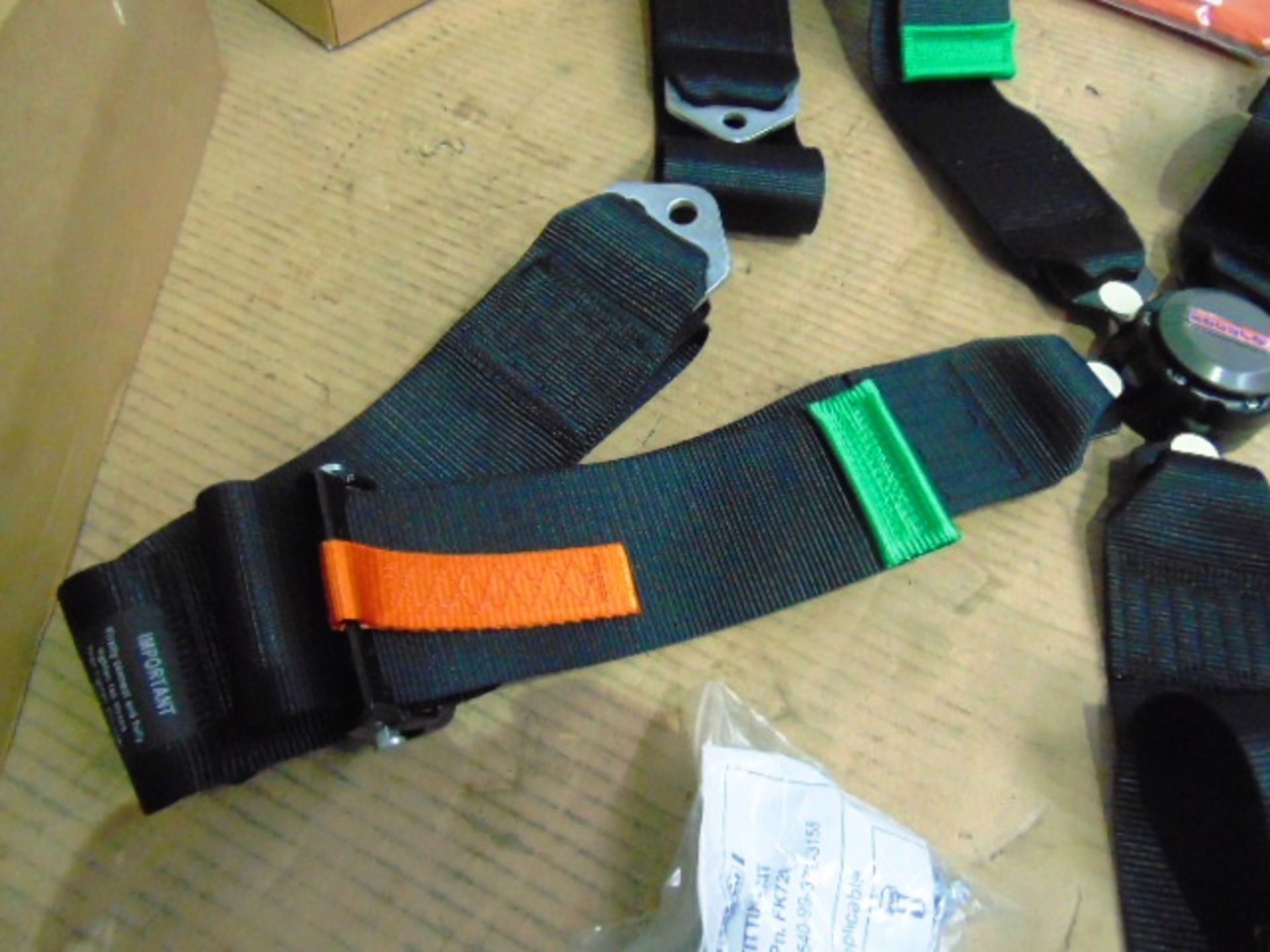 6 x Securon 720BL/V5 4 Point Troop Seat Restraint Harnesses - Image 3 of 10