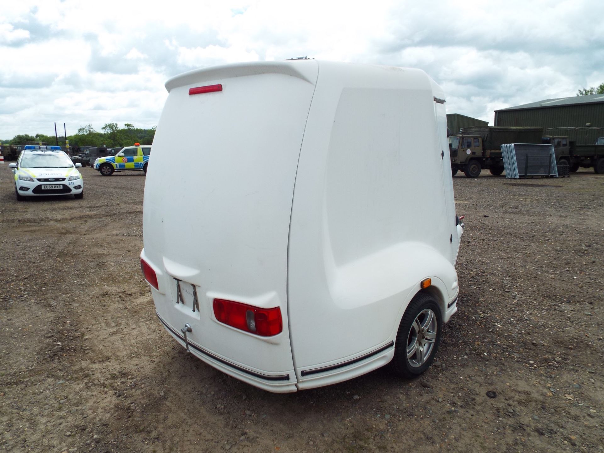 Single Axle Vans Barbot Box / Motorcycle Trailer - Image 7 of 21