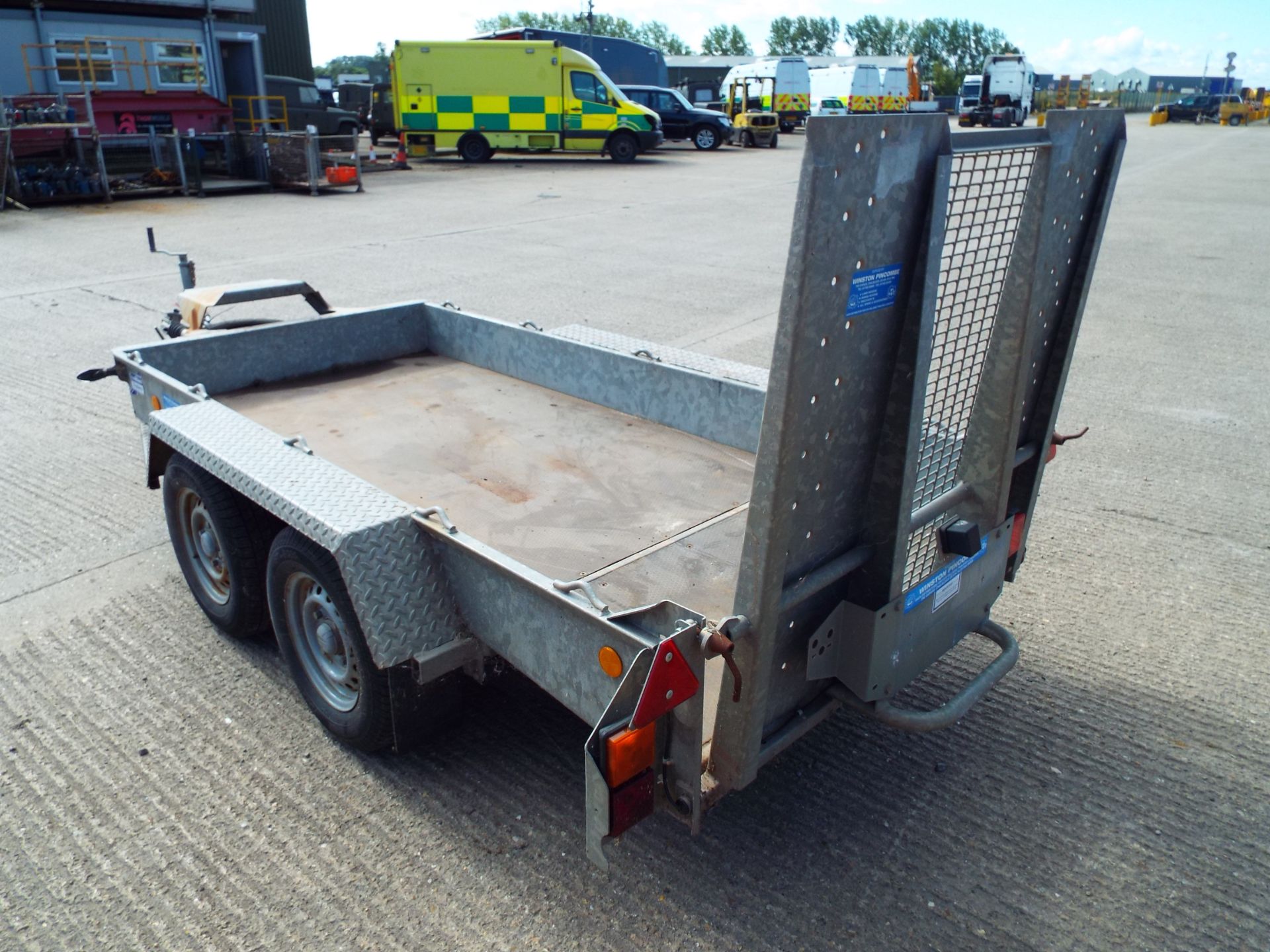 Twin Axle Ifor Williams Small Plant / Mini Digger Trailer - Image 5 of 18