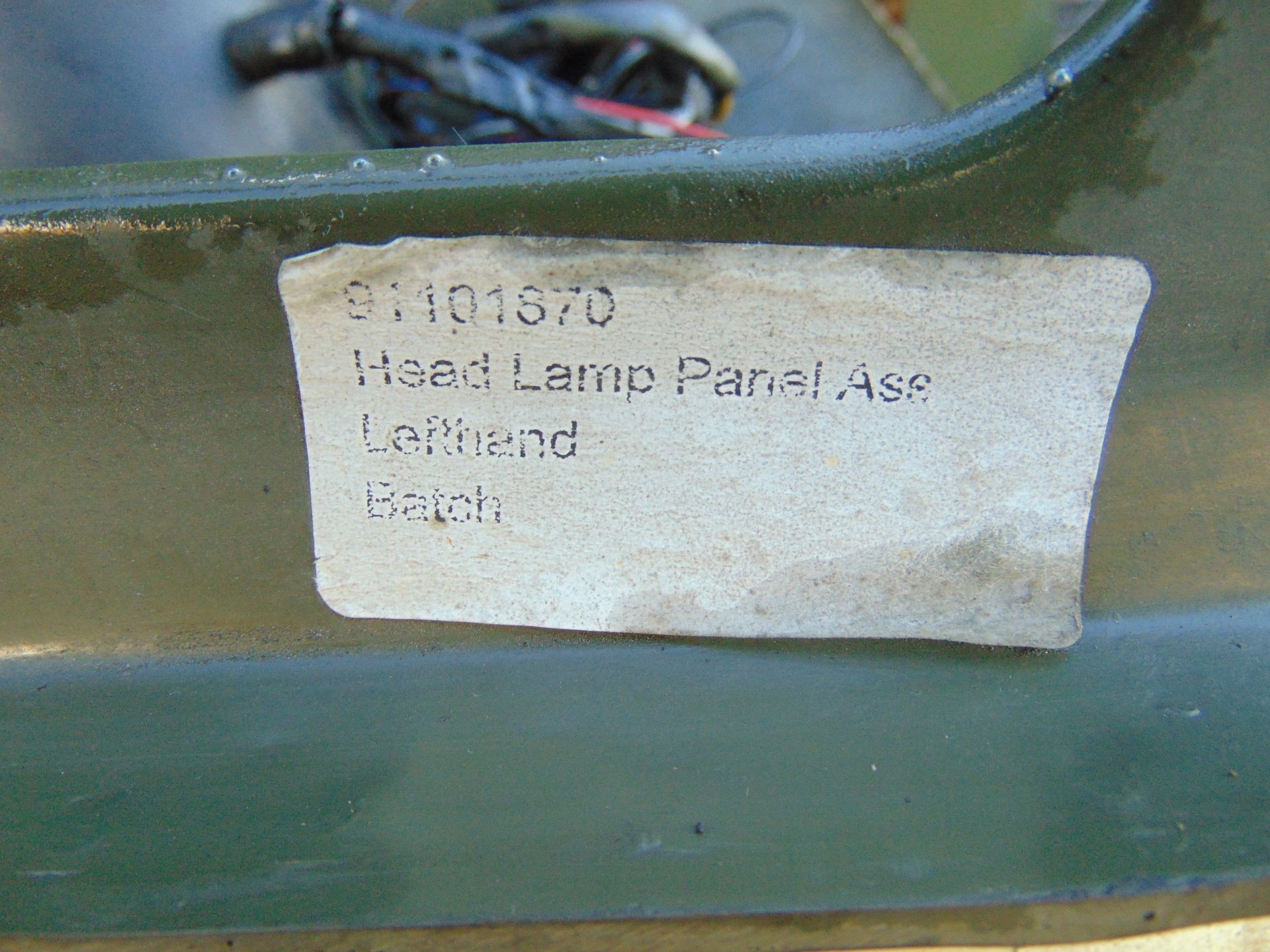 Bedford MJ LH Head Lamp Panel with Headlamp and Indicator - Bild 6 aus 6