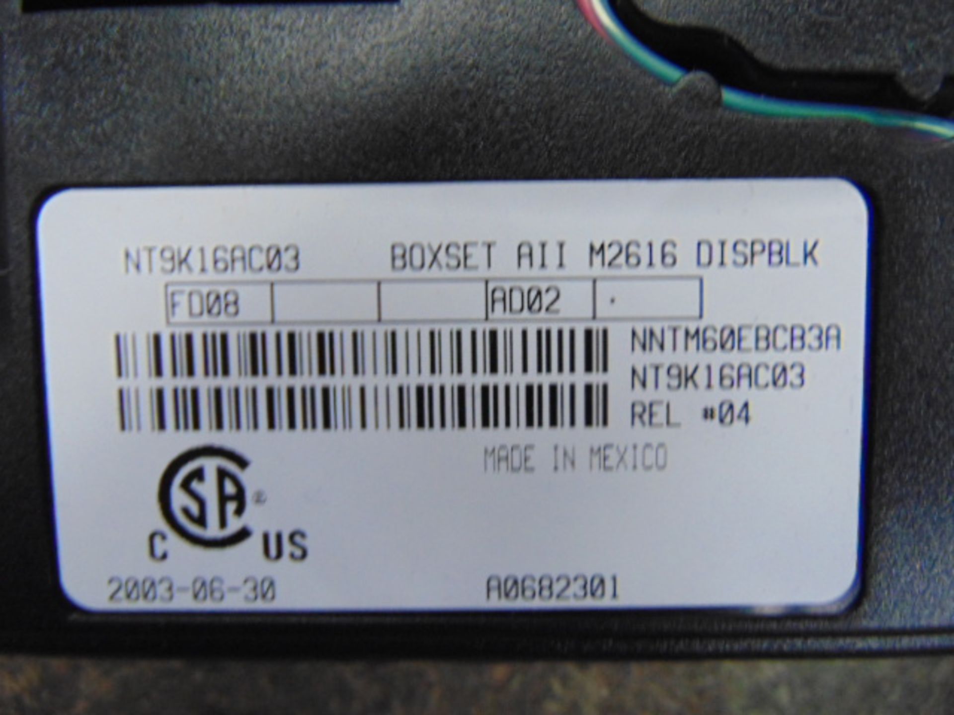 Approx 40 x Nortel Meridian M2616 Black LCD Display Speaker Telephones P/No NT9K16AC03 - Image 3 of 4