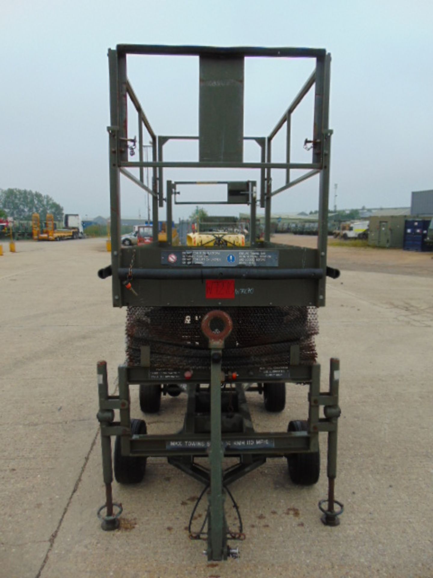 UK Lift 4m Mobile Hydraulic Work Platform - Image 8 of 15