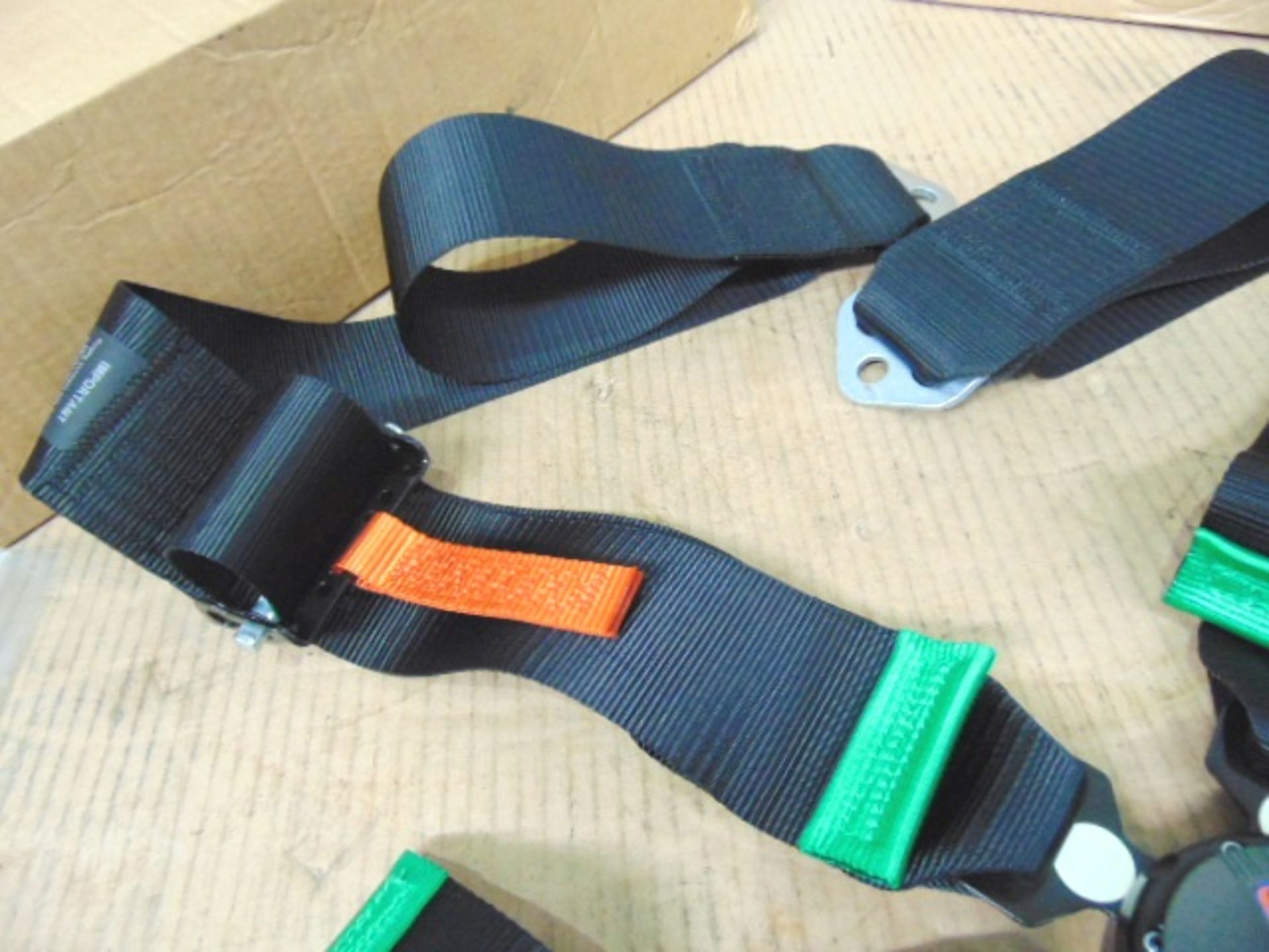 2 x Securon 720BL/V8 4 Point Driver / Co Driver Restraint Harnesses - Image 3 of 11