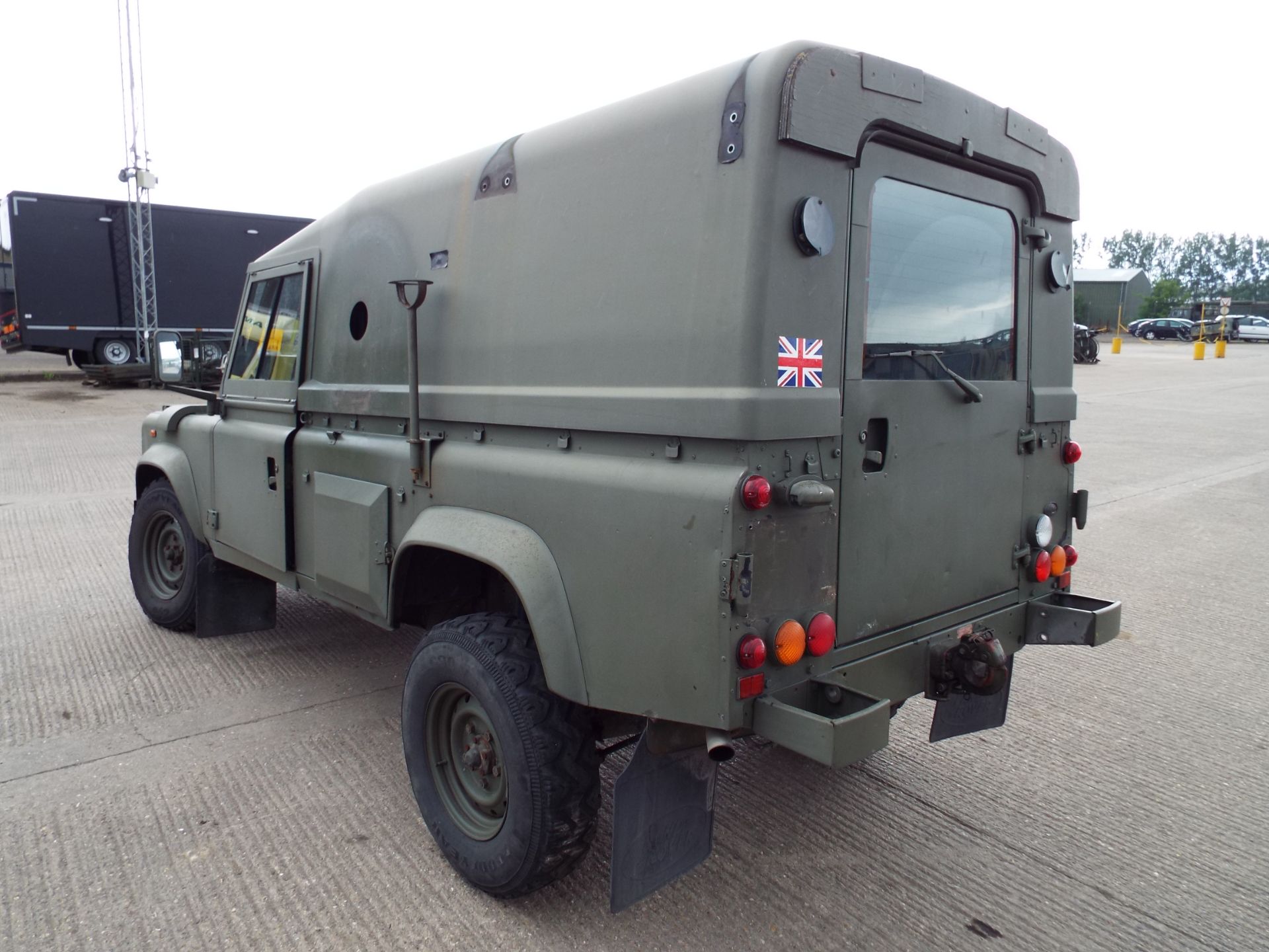 Royal Marines a Very Rare Winter/Water Land Rover Wolf 110 Hard Top - Bild 3 aus 27