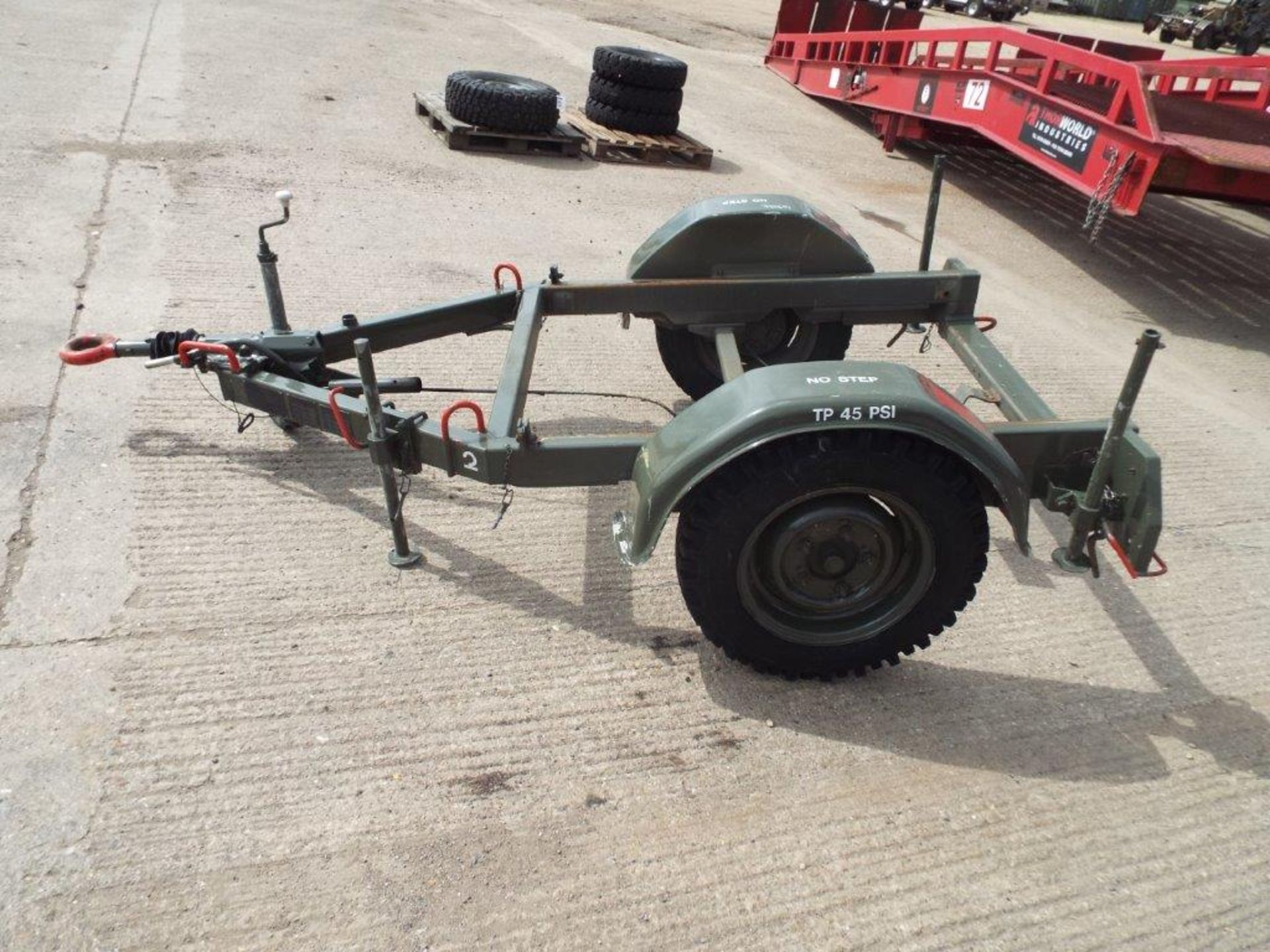 Bradley 1.3T Single Axle Trailer Frame - Bild 3 aus 11