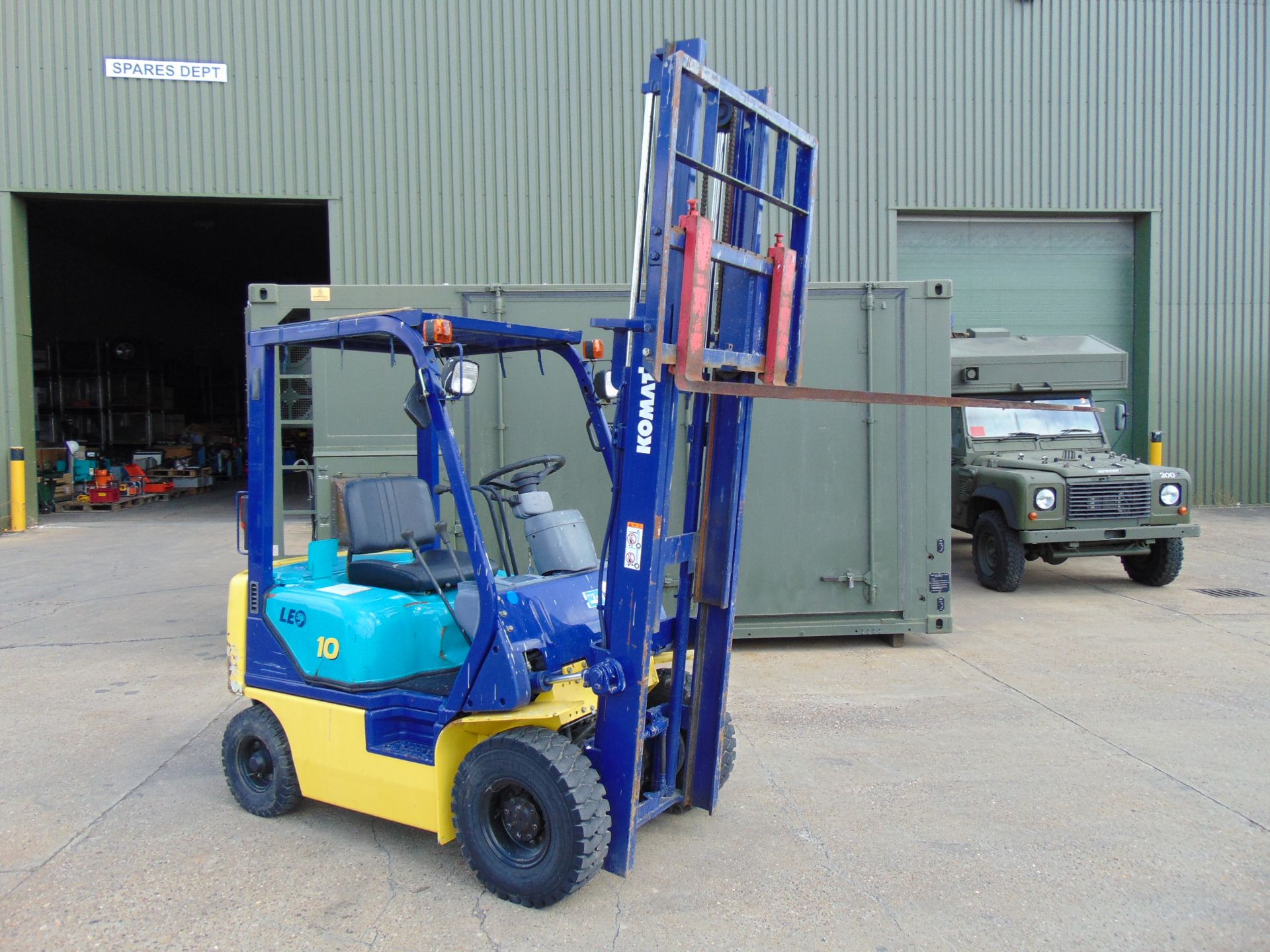 Komatsu LE10 Counter Balance Forklift - Image 2 of 18