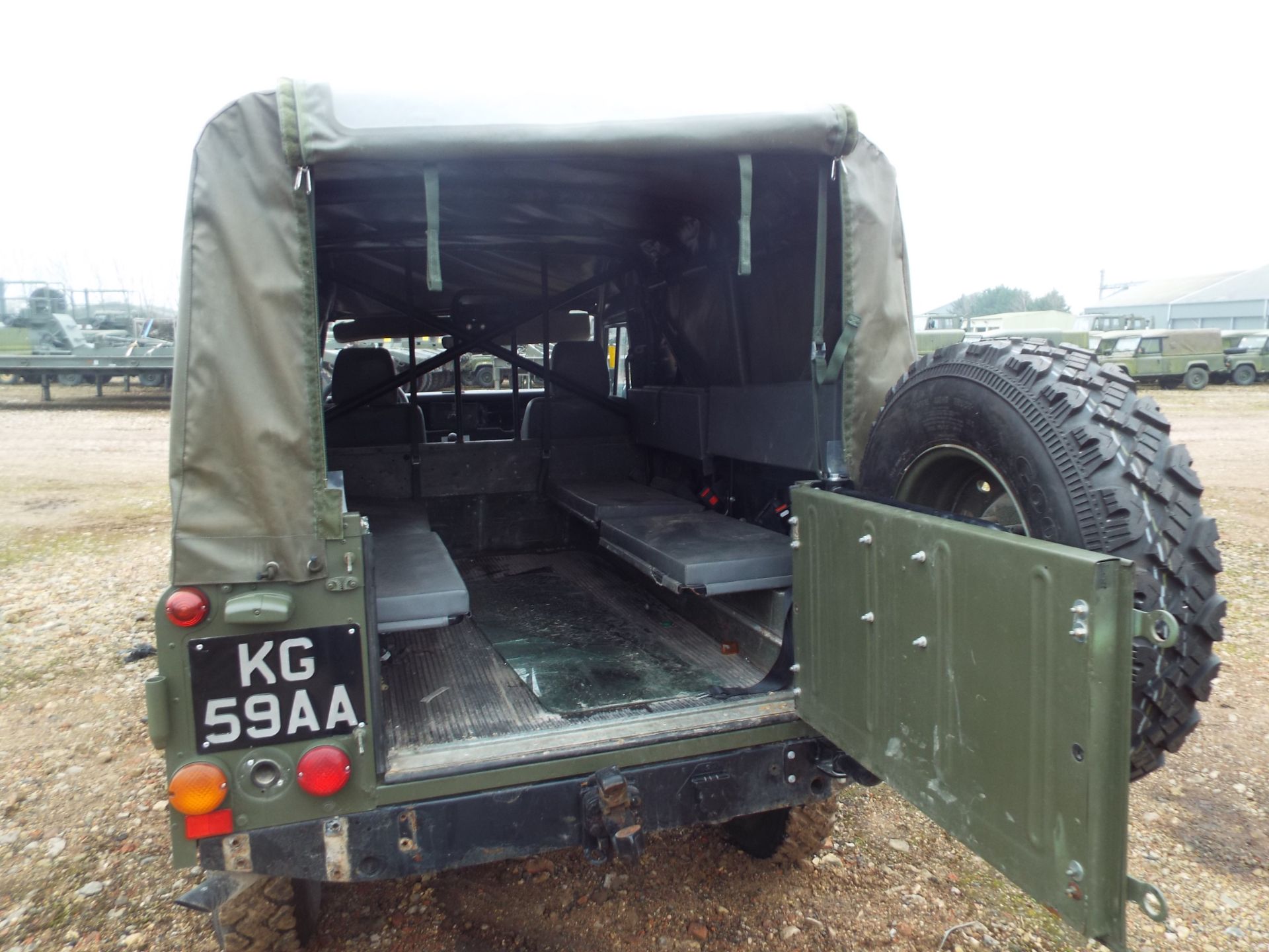 Military Specification LHD Land Rover Wolf 110 Soft Top - Image 12 of 23