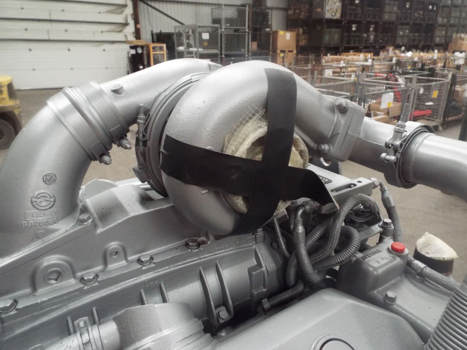 Detroit 8V-92TA DDEC V8 Turbo Diesel Engine Complete with Ancillaries and Starter Motor - Bild 15 aus 20