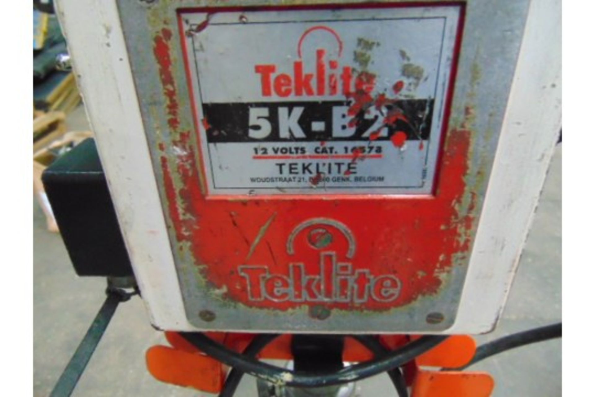 Teklite 5K-B2 Portable Worklight with Teklite Senior Battery - Image 2 of 4
