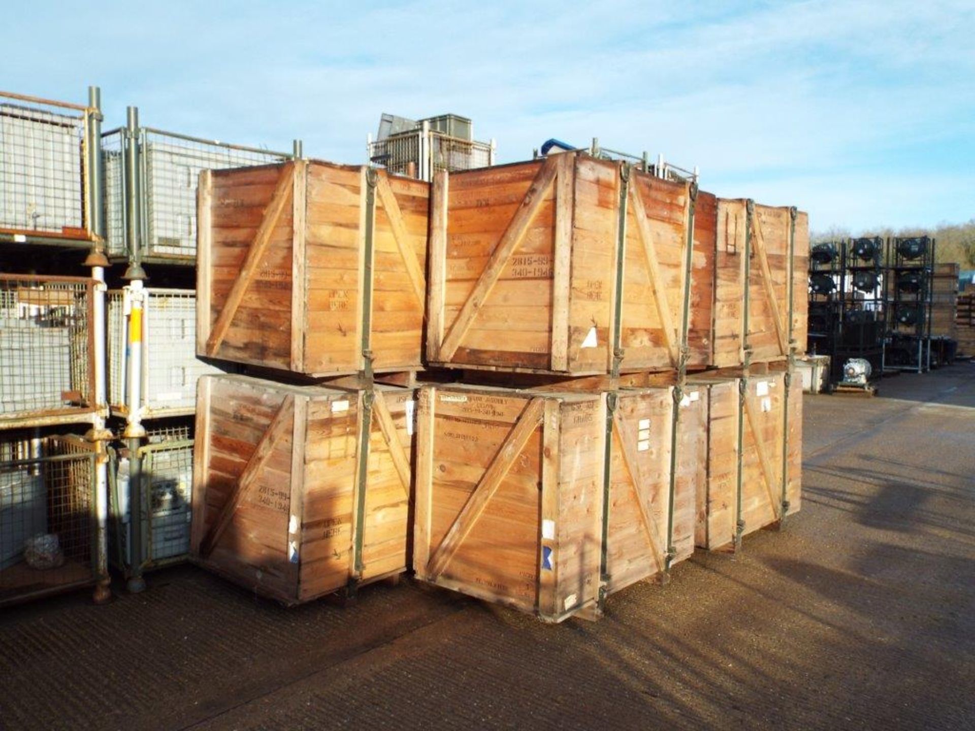 10 x Heavy Duty Engine Crates