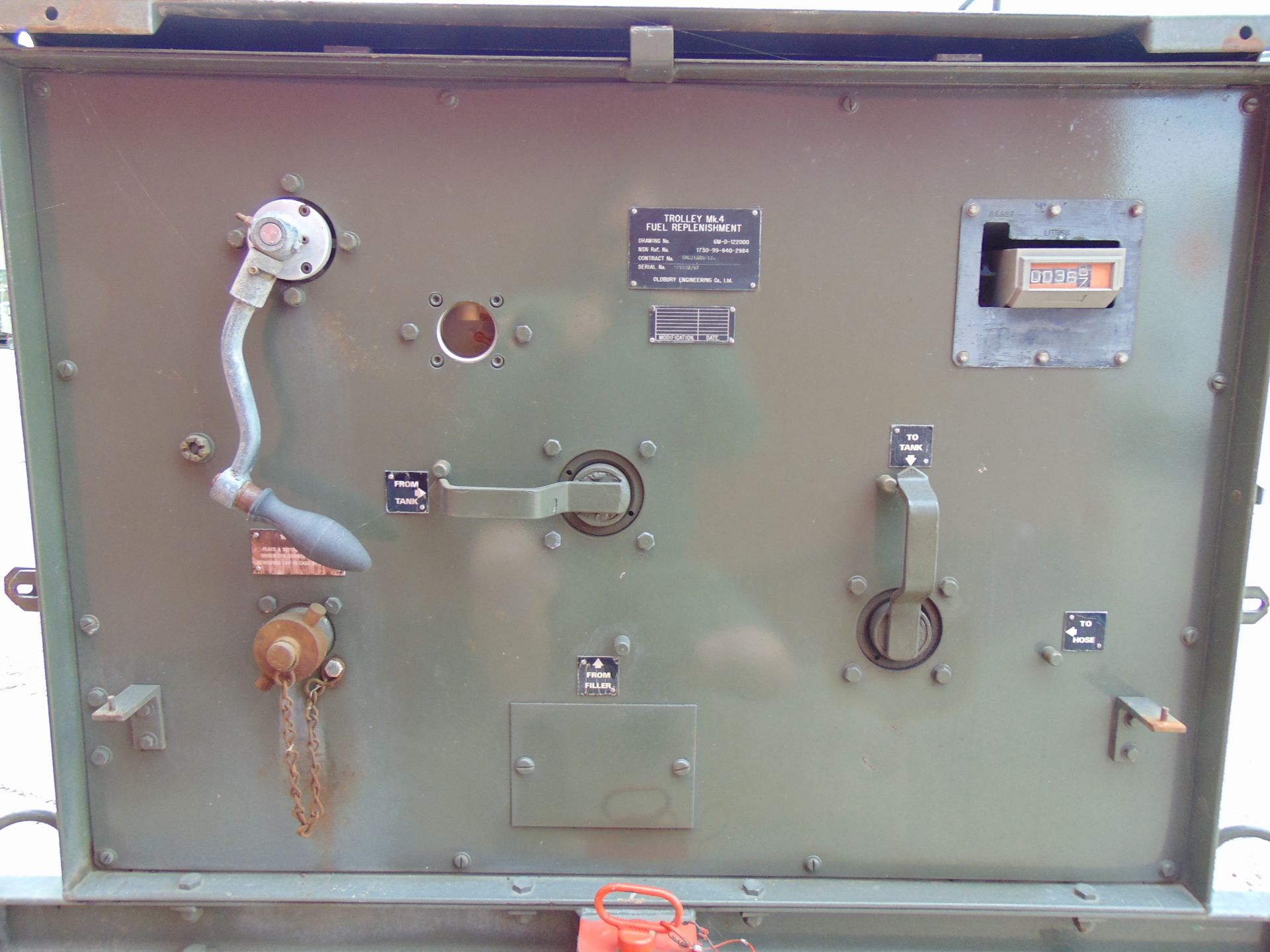 Oldbury MK4 Diesel Fuel Replenishment Trolley - Image 7 of 13