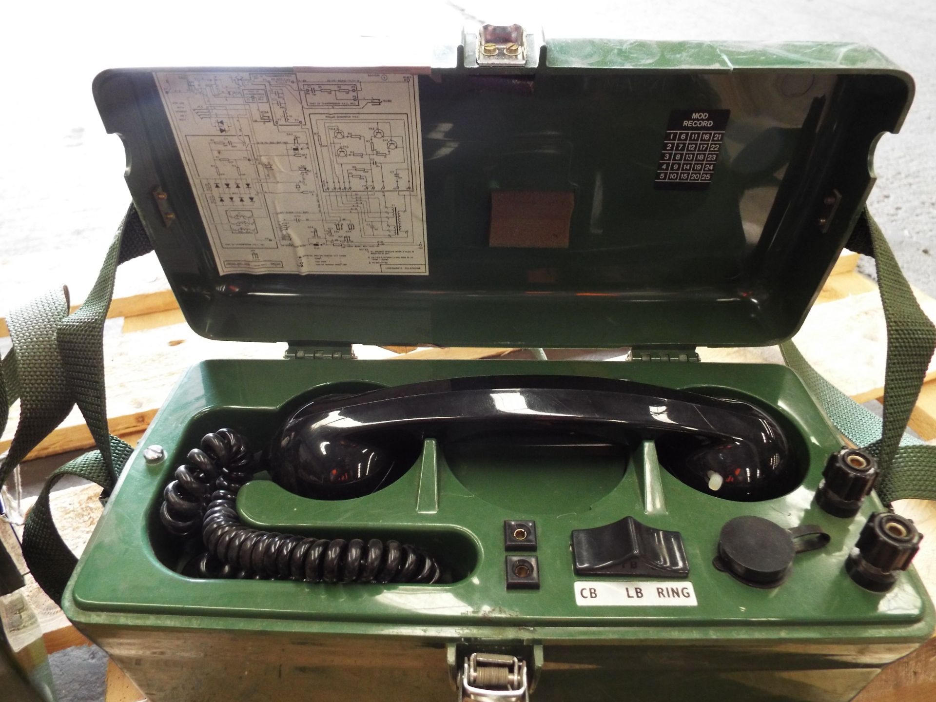 2 x PTC 405 Field Telephones - Image 3 of 5