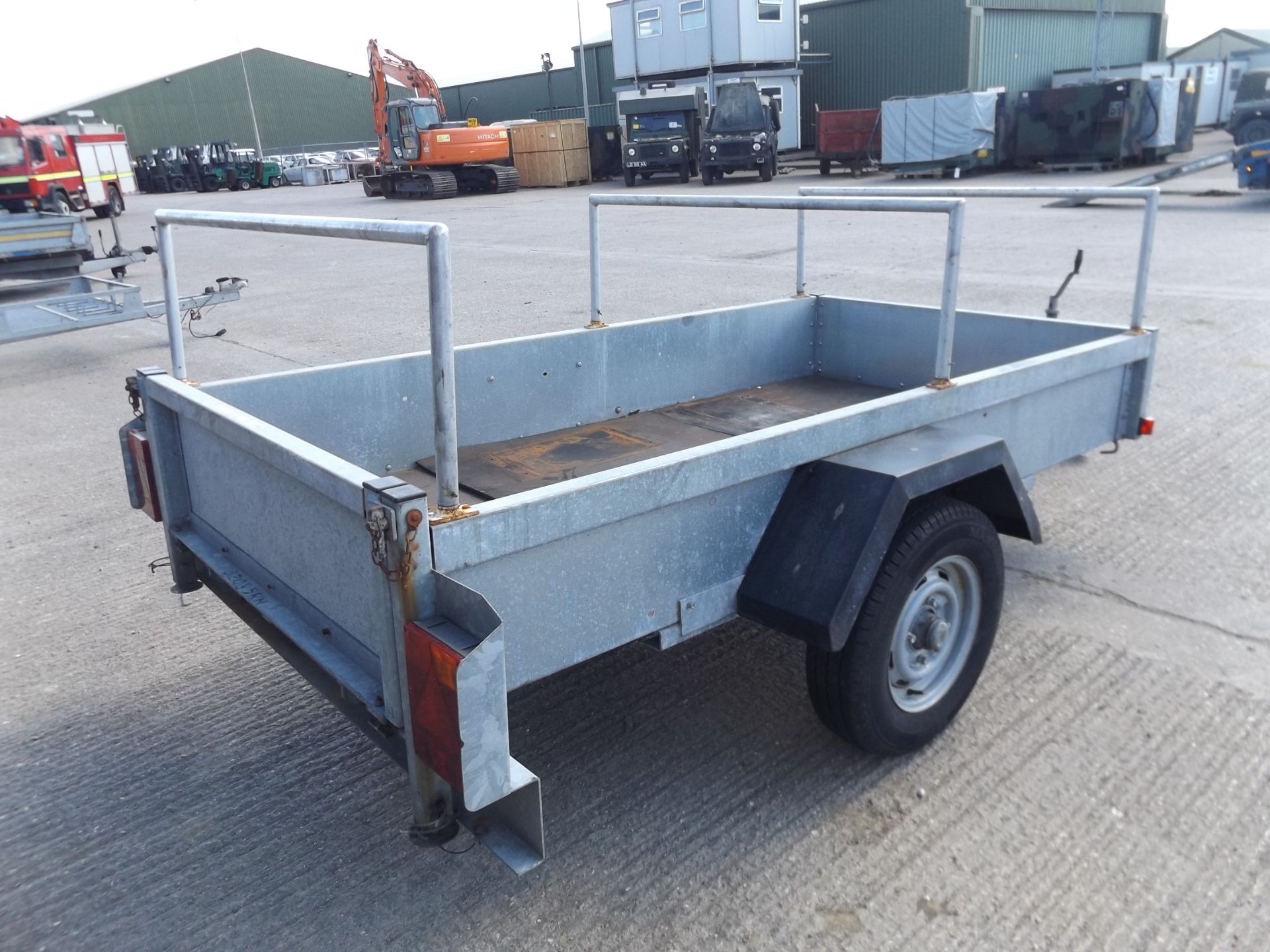 Indespension single axle galvanised Trailer - Image 4 of 8