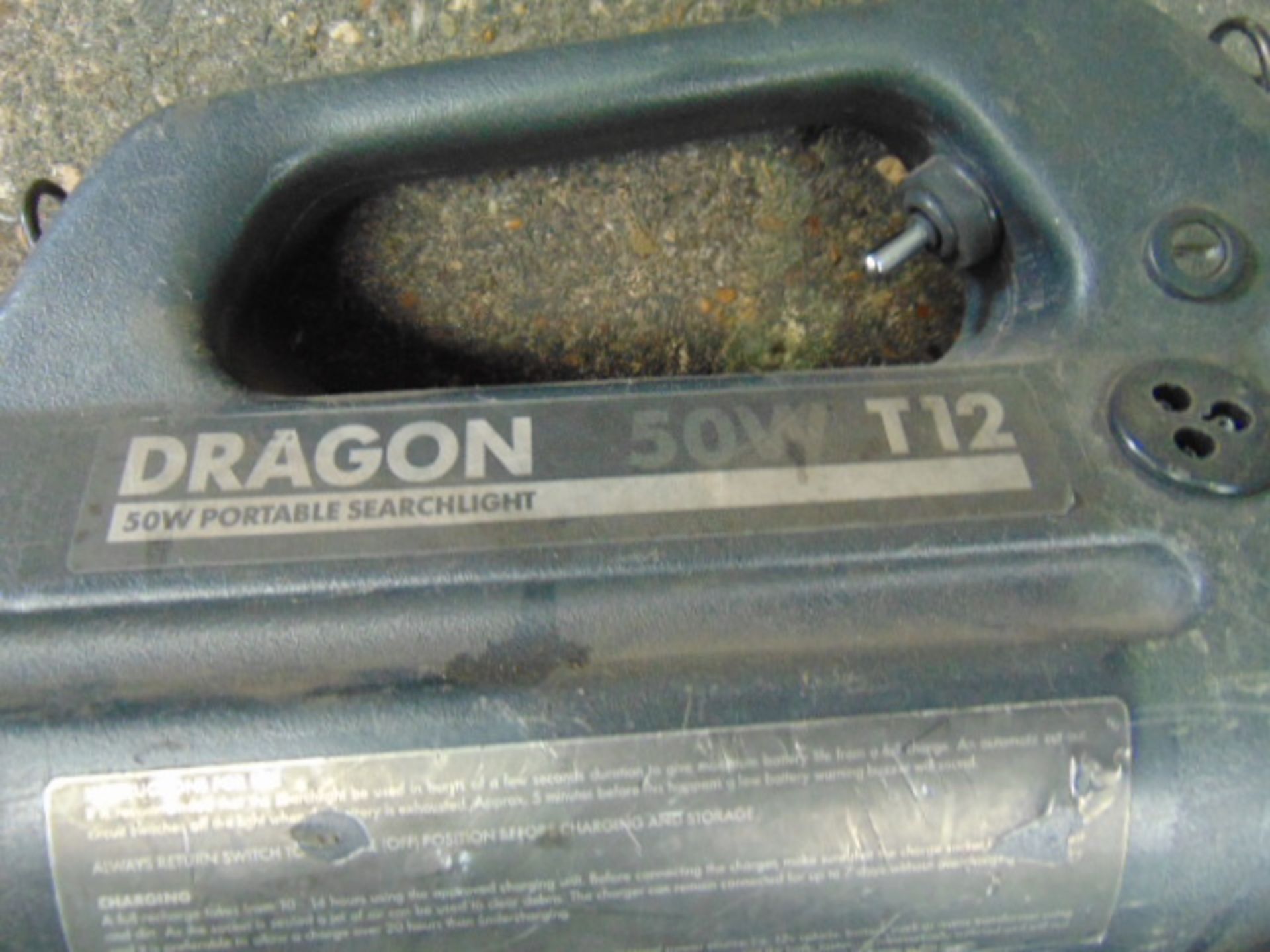2 x Dragon 12V Portable Searchlight - Image 3 of 6