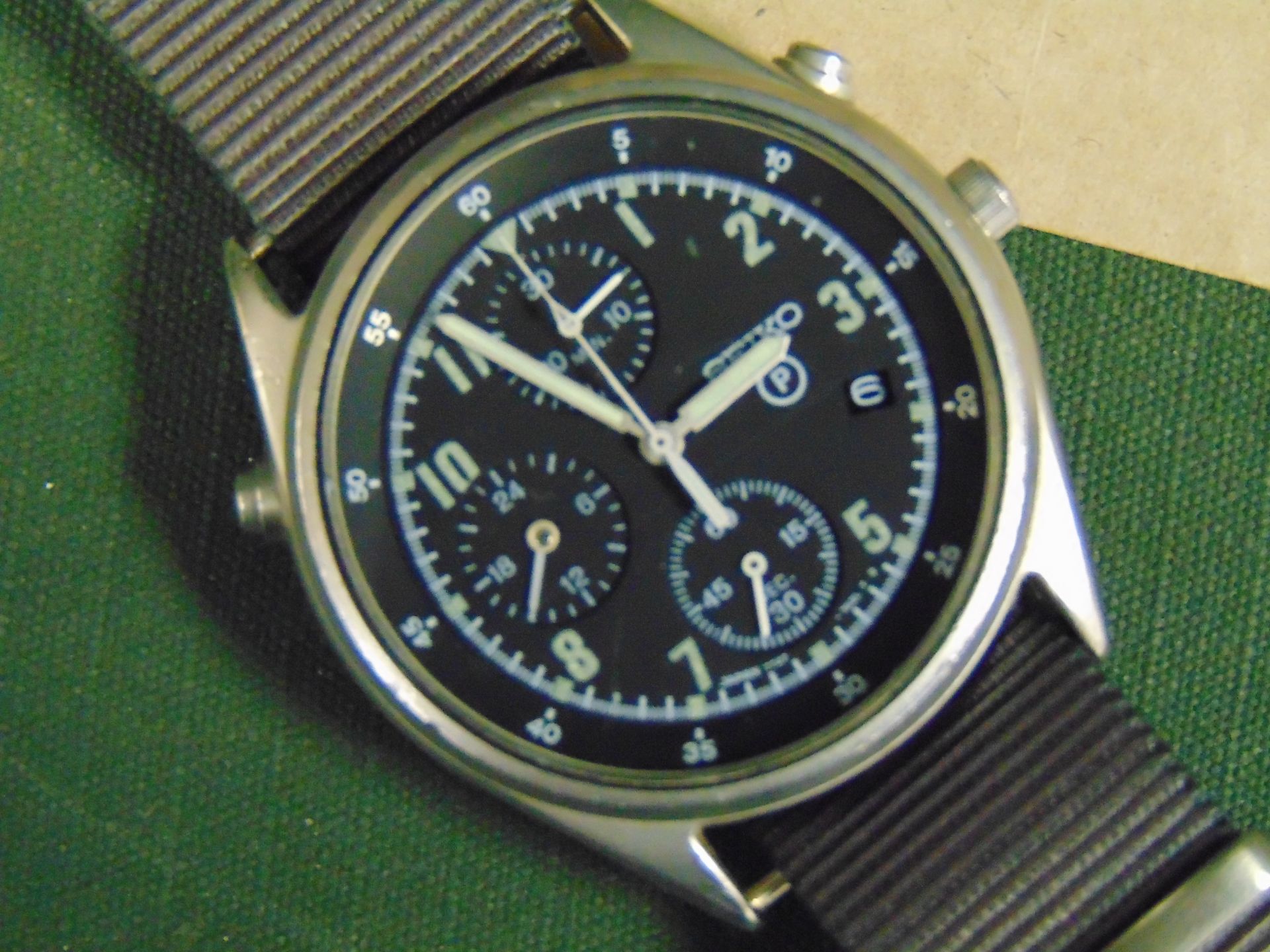 1 x Seiko Pilots Chronograph Generation 2 - Image 2 of 7