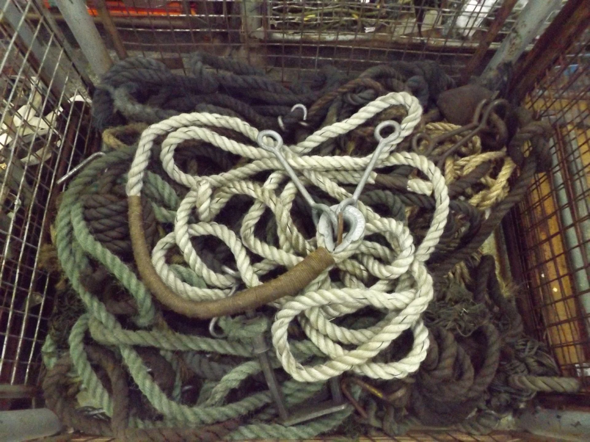 Stillage of Mixed AFV Track Ropes