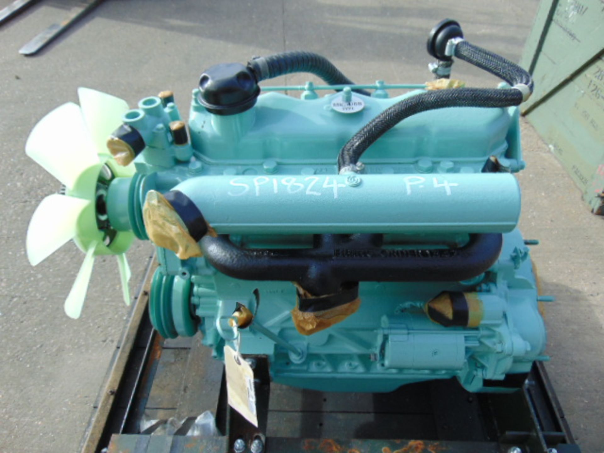 A1 Re conditioned Land Rover Normally Aspirated 2.5 Diesel Engine - Image 5 of 9