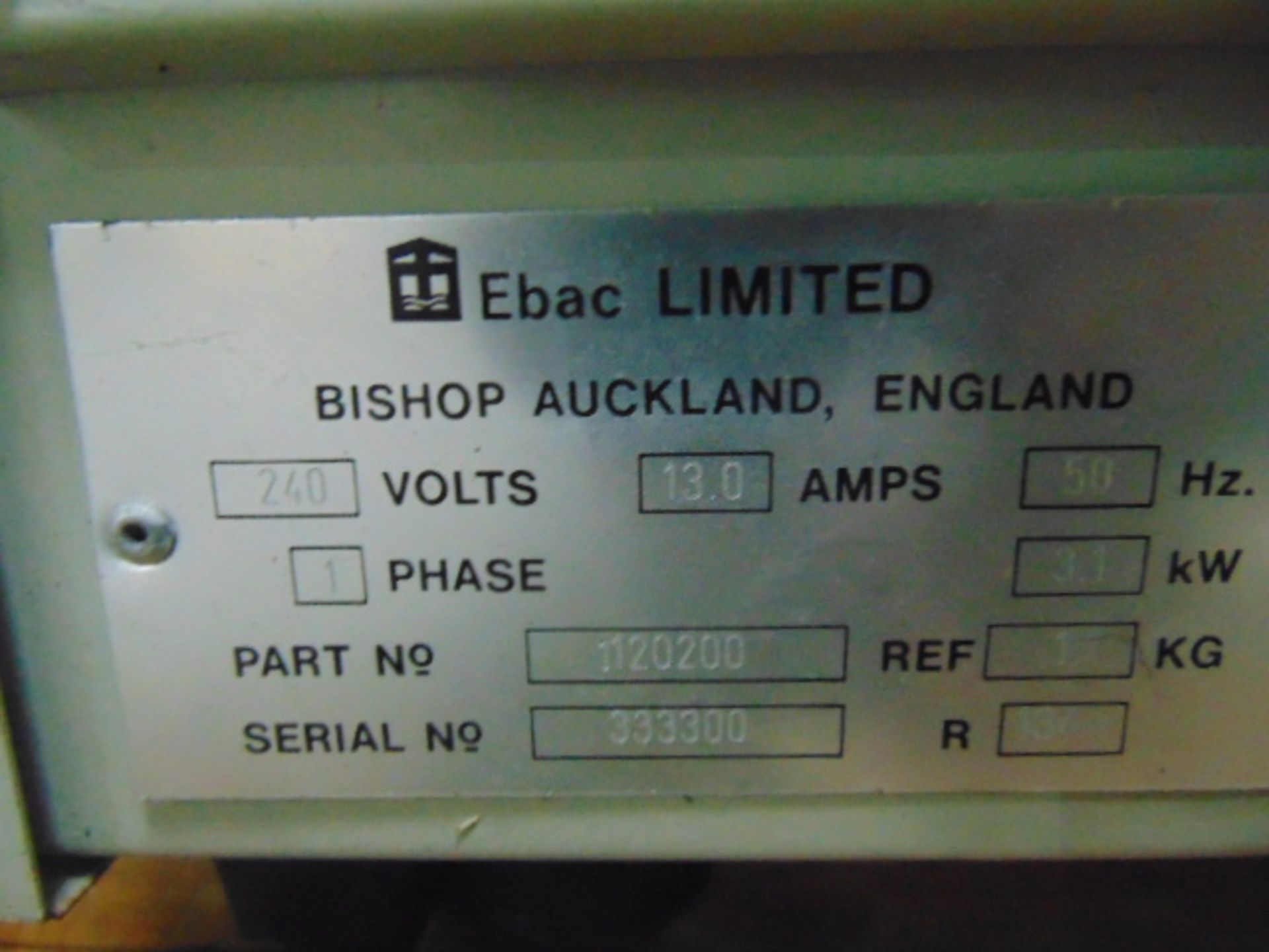 2 x Ebac 2000 Industrial Dehumidifier - Image 7 of 8
