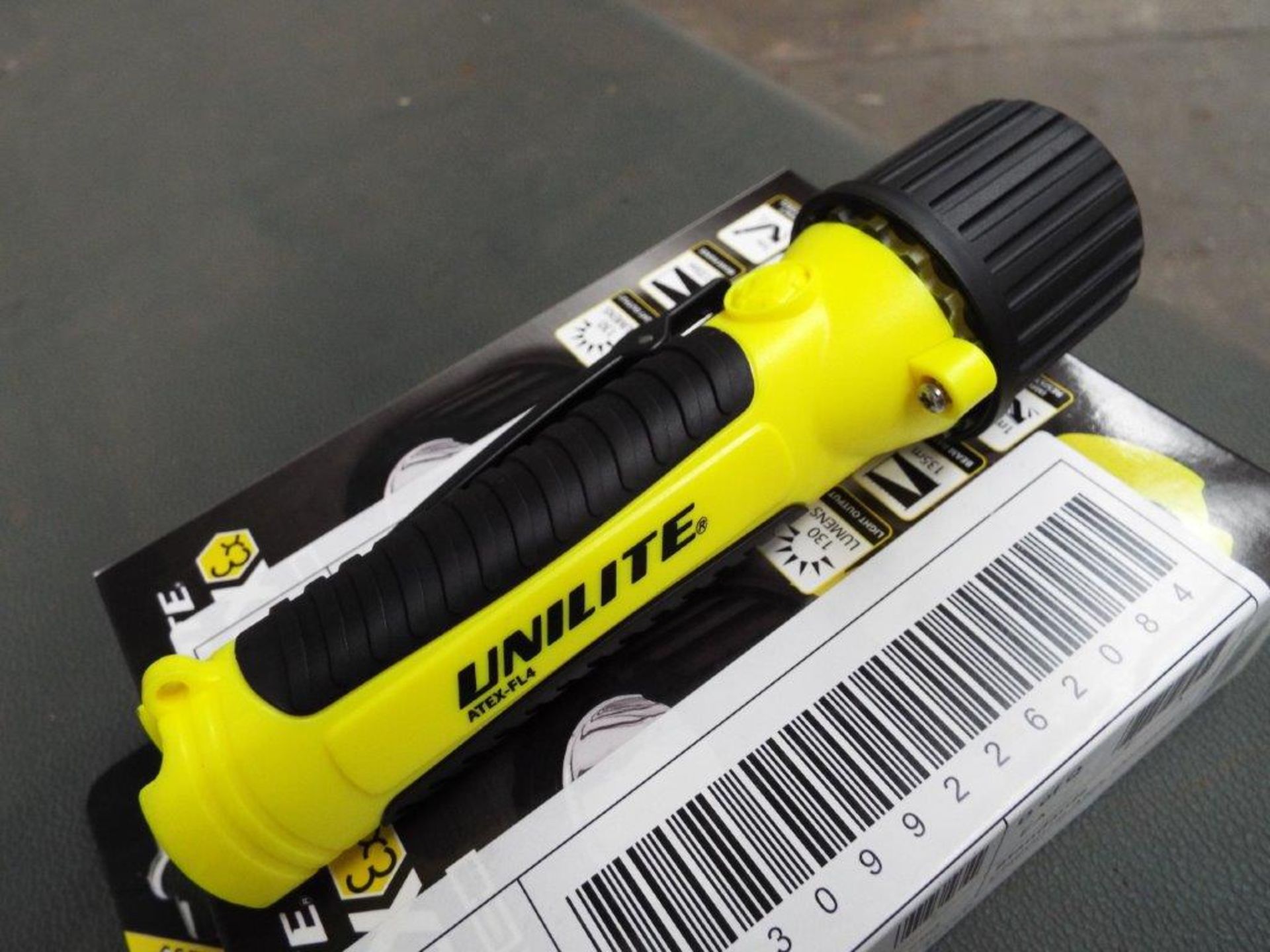 Unilite ATEX-FL4, Waterproof, Shockproof, Intrinsically Safe LED Torch