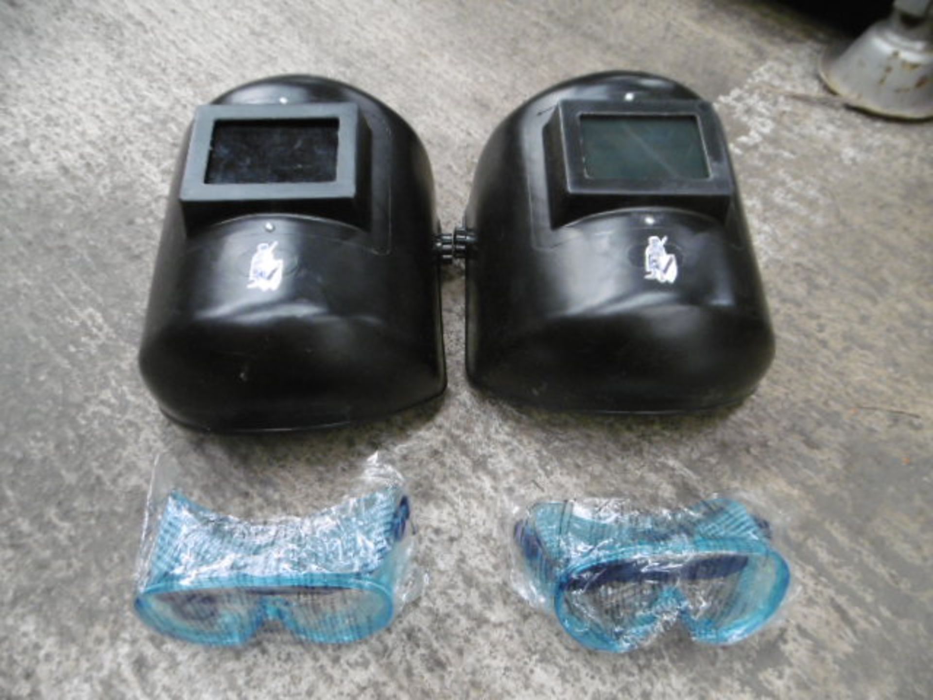 2 x Welding Masks and Safety Goggles