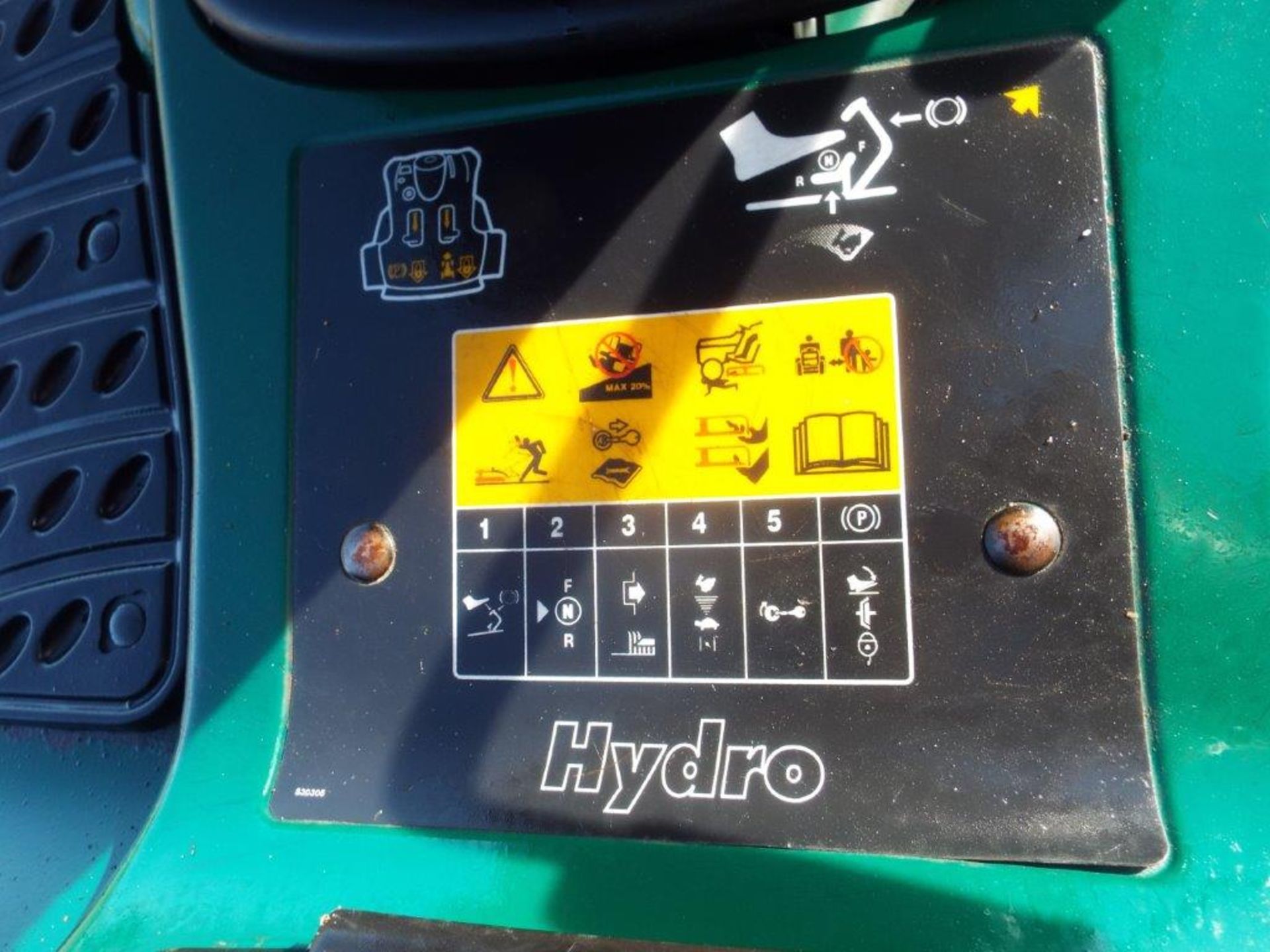 Yardman HN5200 Hydro Ride On Mower - Bild 18 aus 19