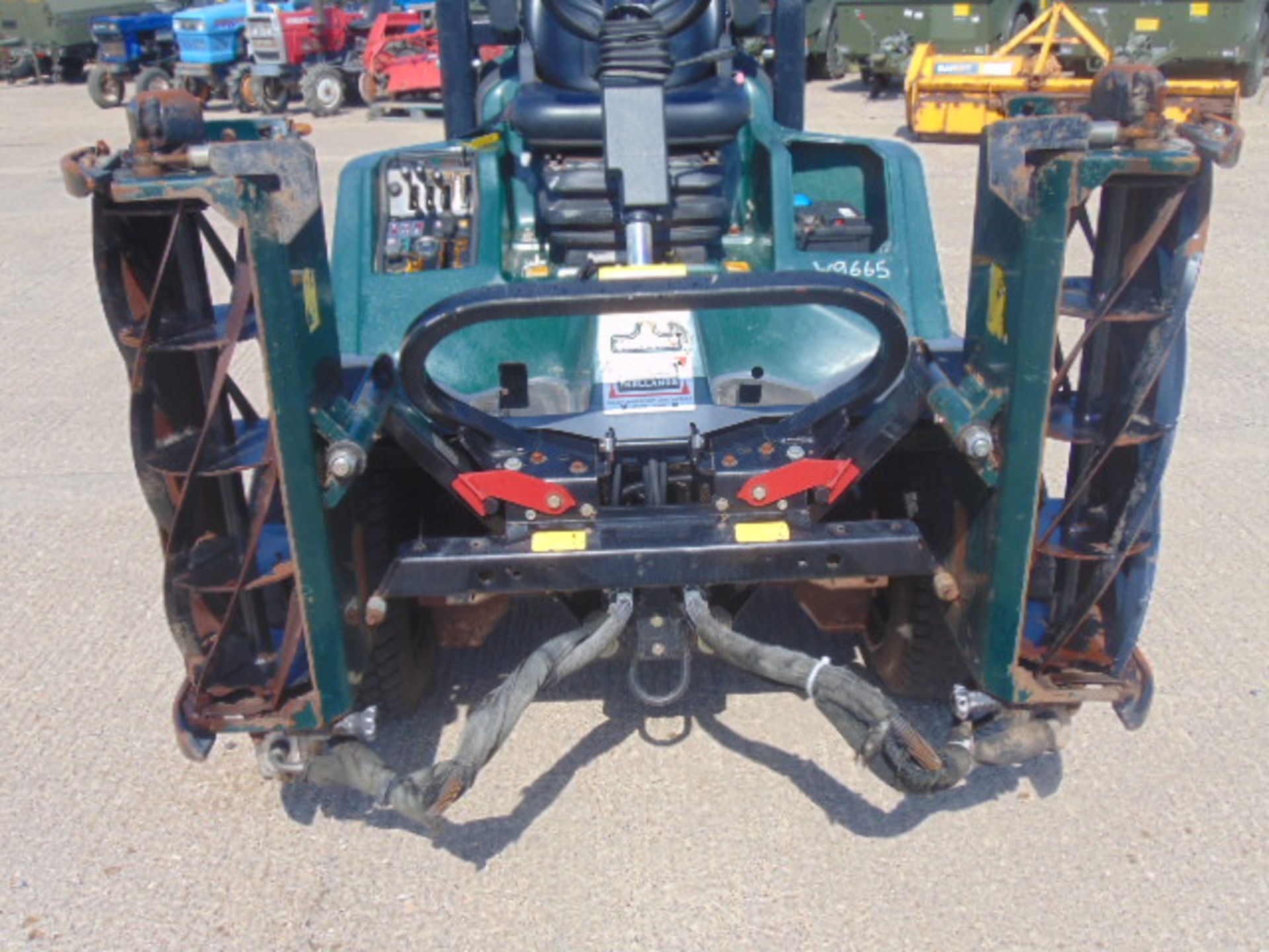 2008 Hayter LT322 Triple Gang Ride on Mower Council Owned - Image 10 of 23