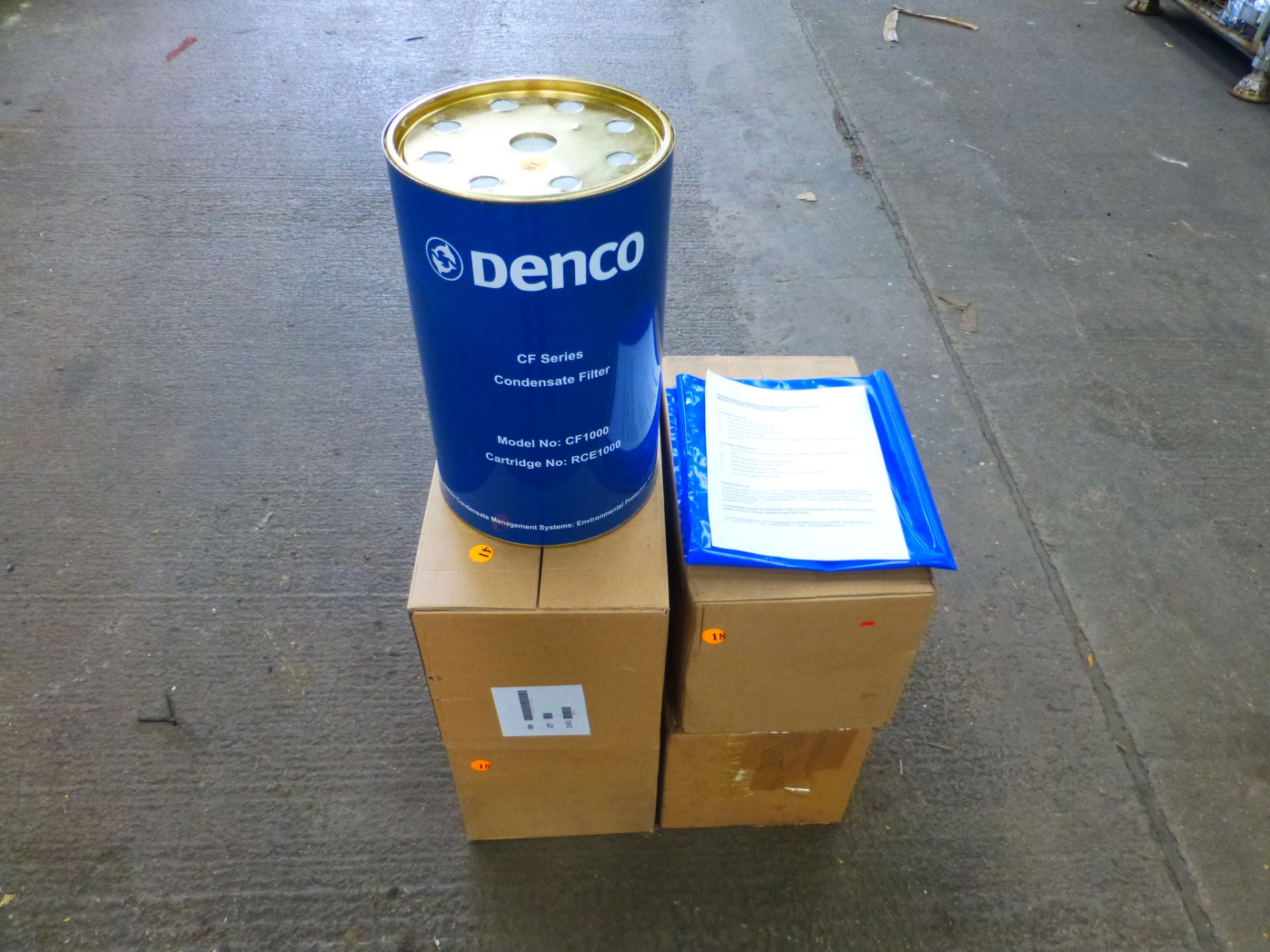 4 x Denco CF1000 Condensate Filters,