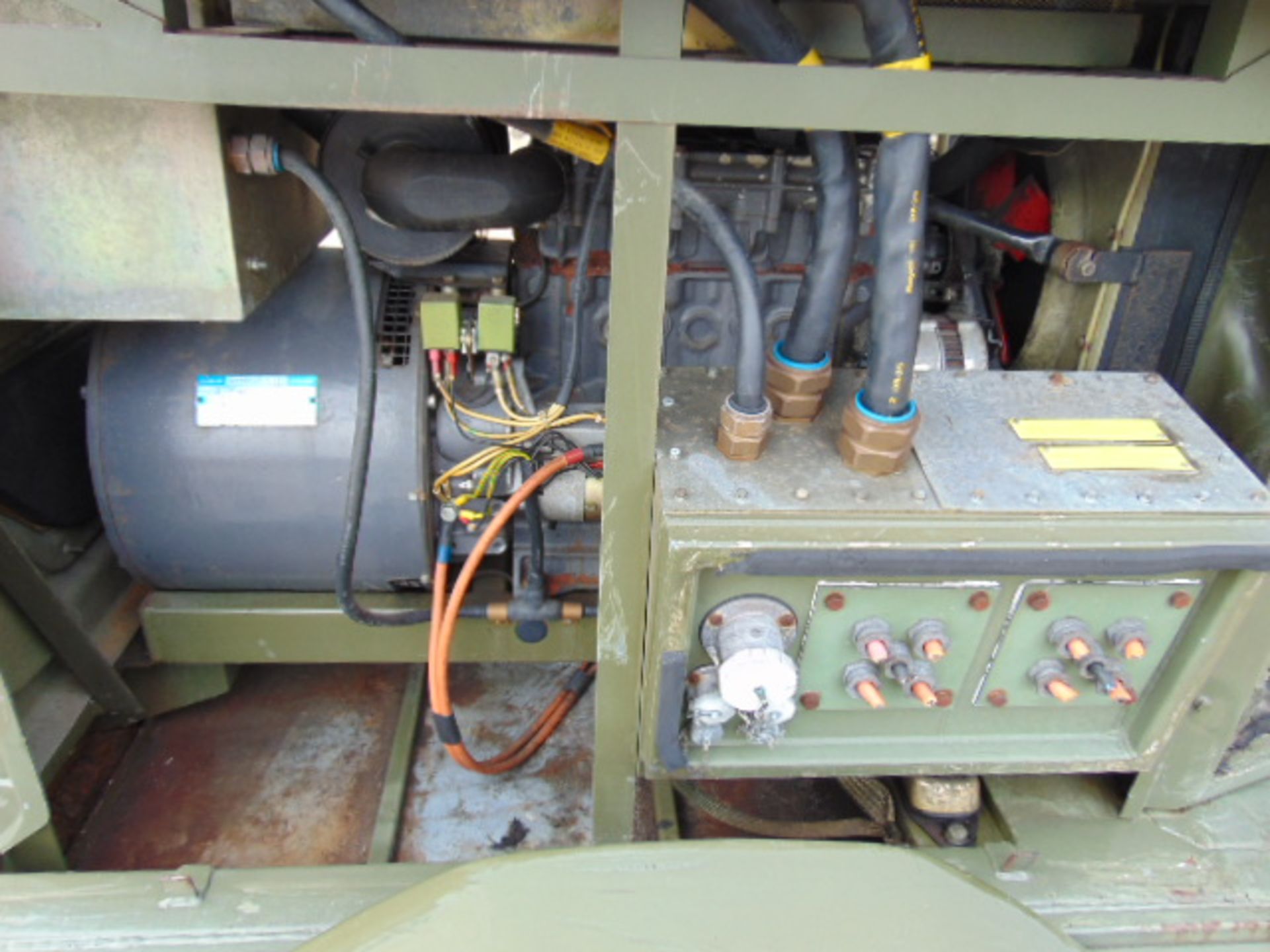 Ex Uk Royal Air Force Trailer Mounted 25 KVA Generator - Image 15 of 20