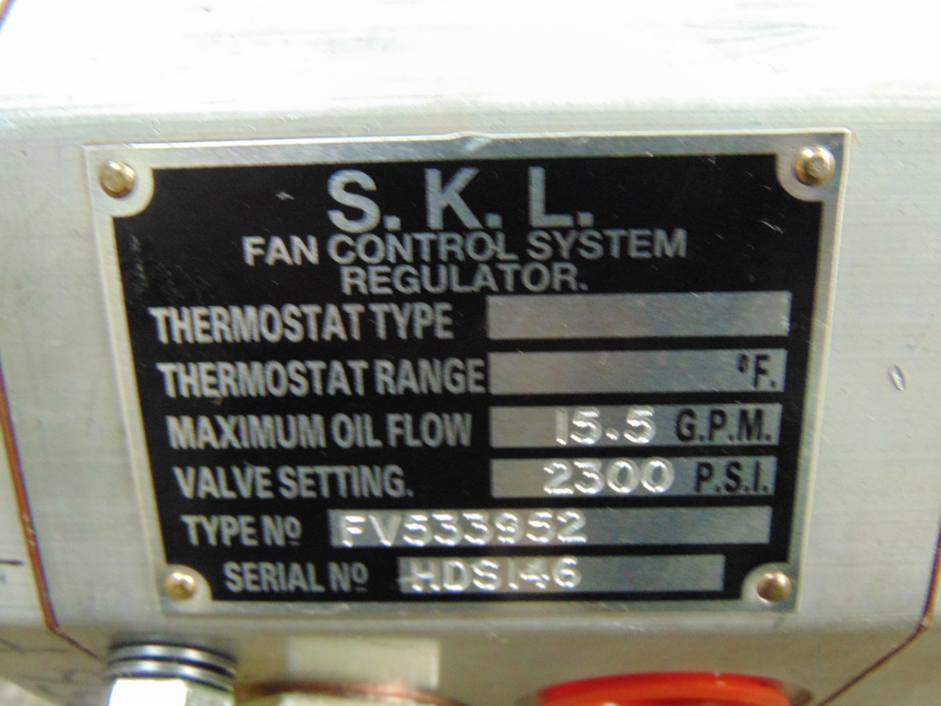 5 x FV432 S.K.I Fan Control System Regulators - Image 6 of 6