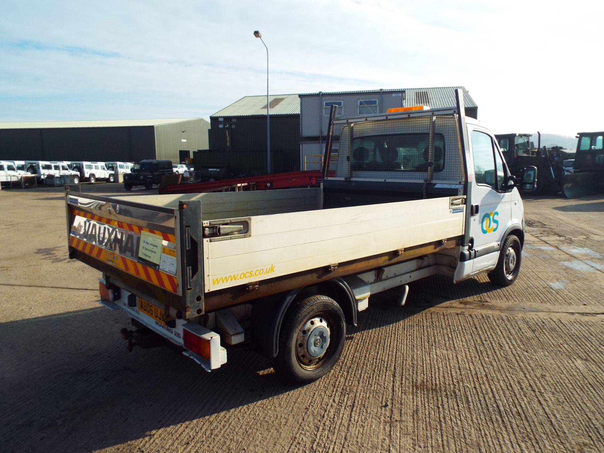 Vauxhall Movano 3500 2.5 CDTi MWB Flat Bed Tipper - Image 8 of 21