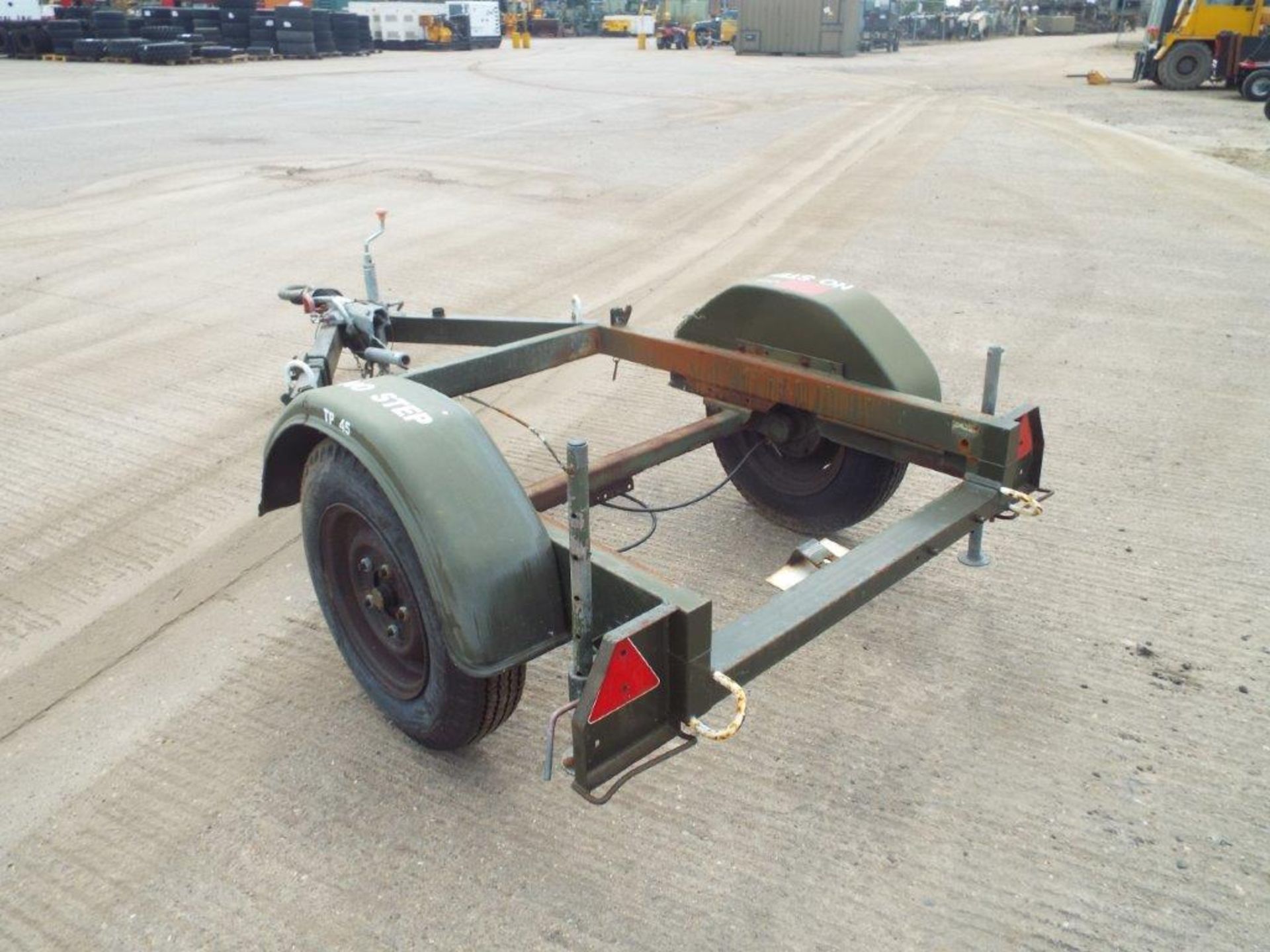 Bradley 1.3T Single Axle Trailer Frame - Ideal for Water Tanks - Image 5 of 11