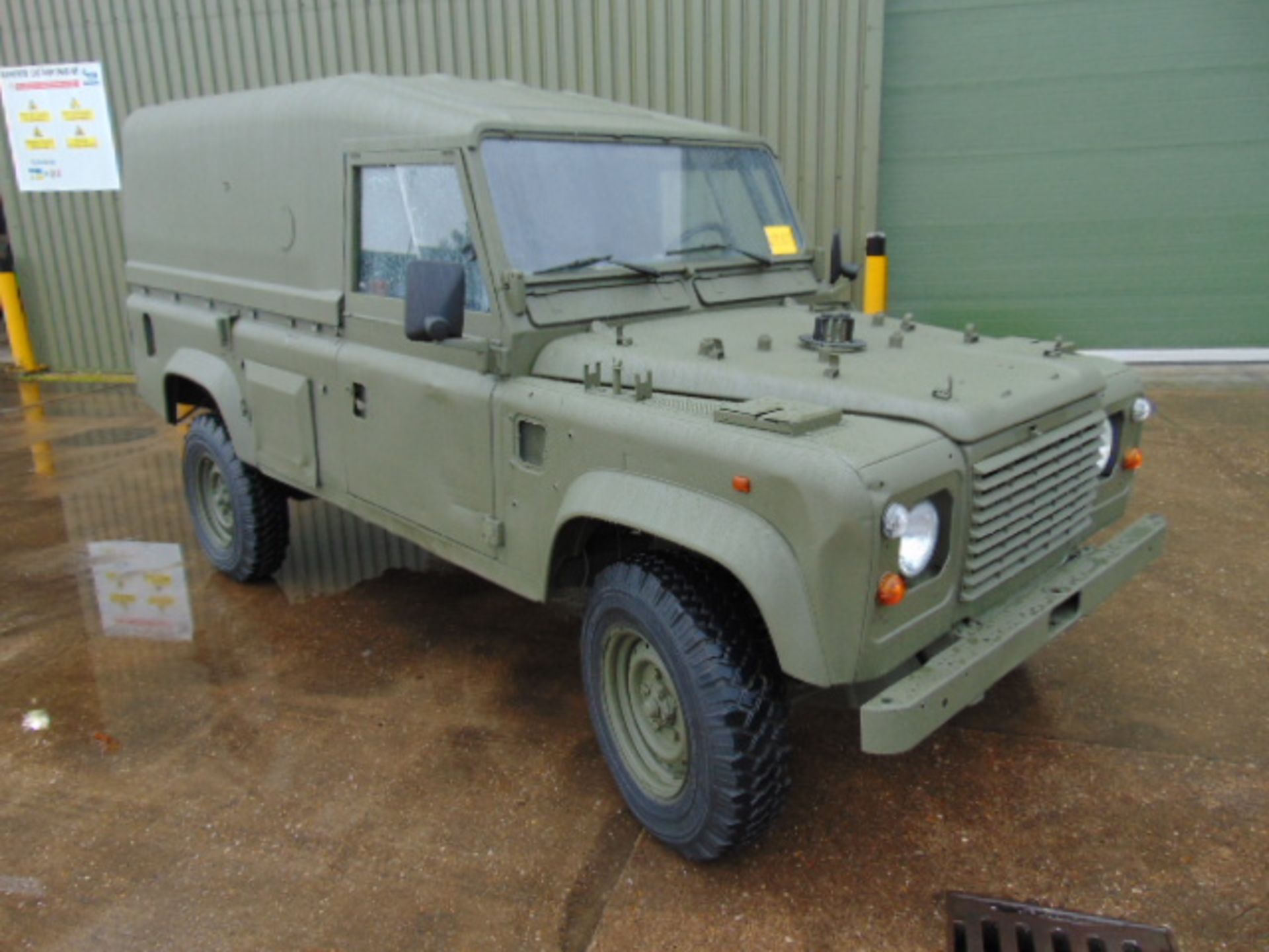 Military Specification Land Rover Wolf 110 Hard Top Left Hand Drive