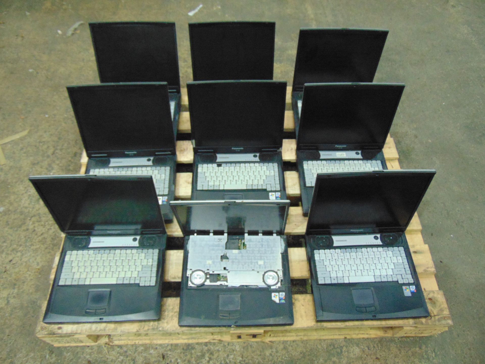 9 x Panasonic CF-50 Toughbook Laptops - Image 2 of 8