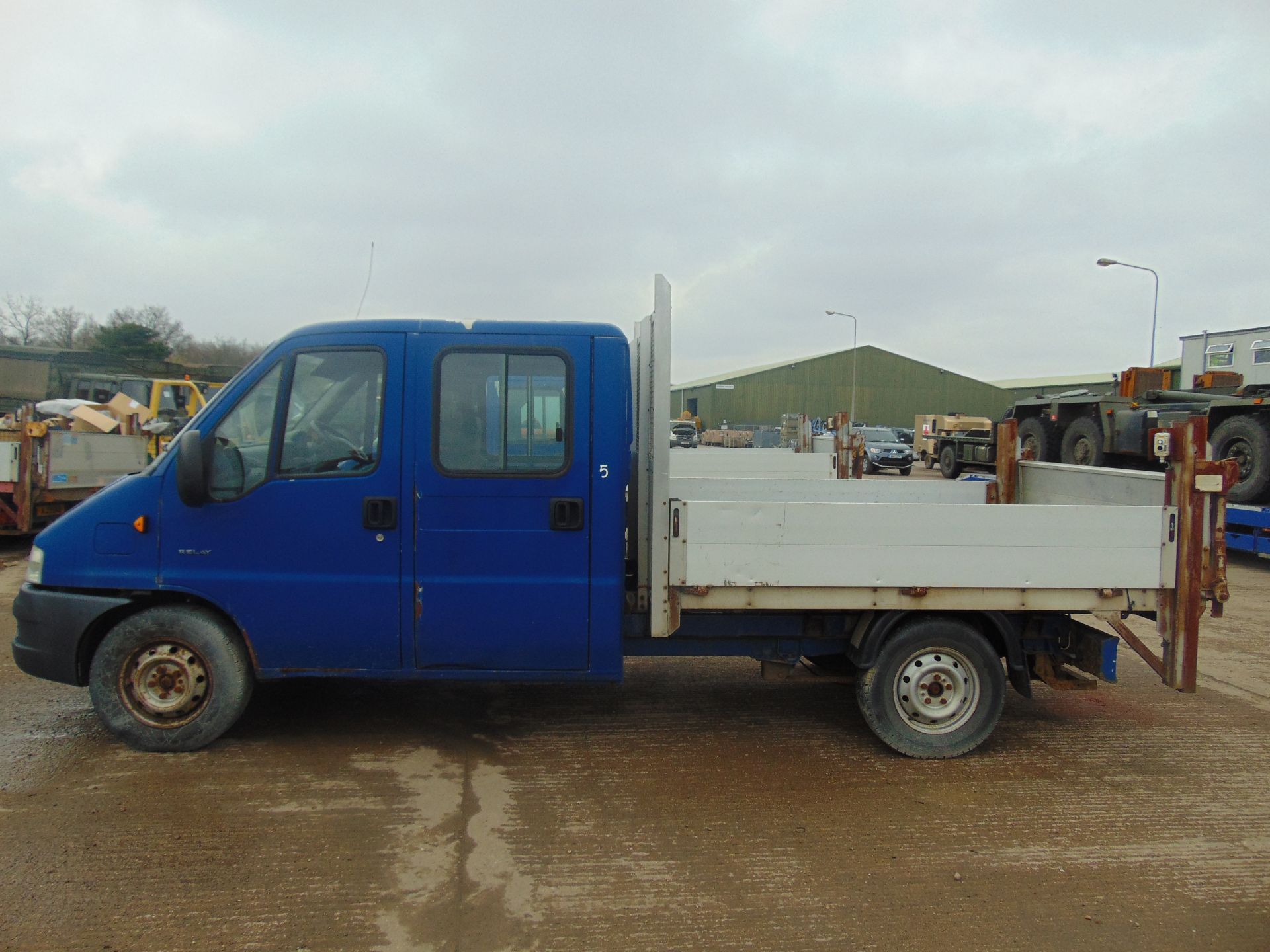 Citroen Relay 7 Seater Double Cab Dropside Pickupwith Tail Lift - Image 4 of 22