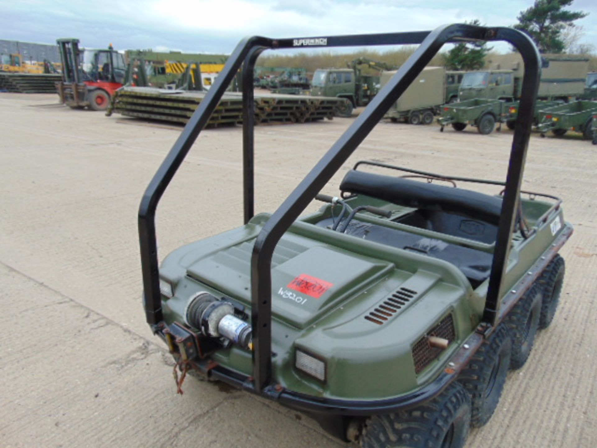 Argocat 8x8 Response Amphibious ATV with Front Mounted Winch - Image 9 of 28