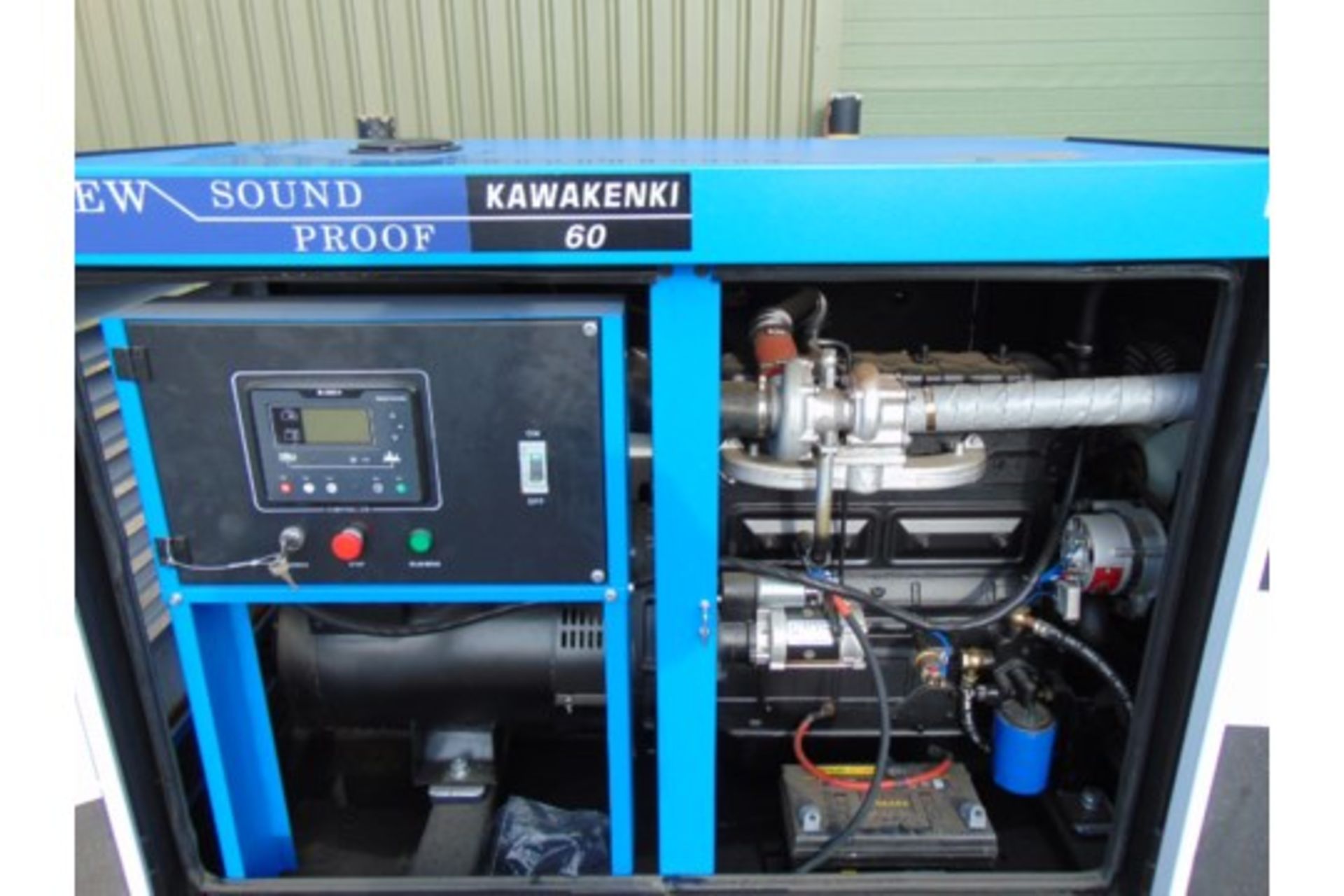 UNISSUED 60 KVA 3 Phase Silent Diesel Generator Set - Image 6 of 15